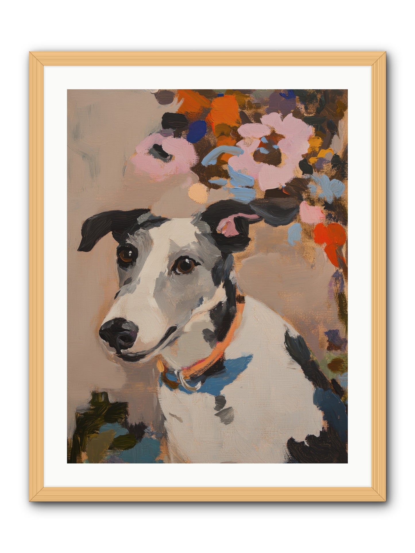 Ivy Rose -- Framed Print - Natural 24x32