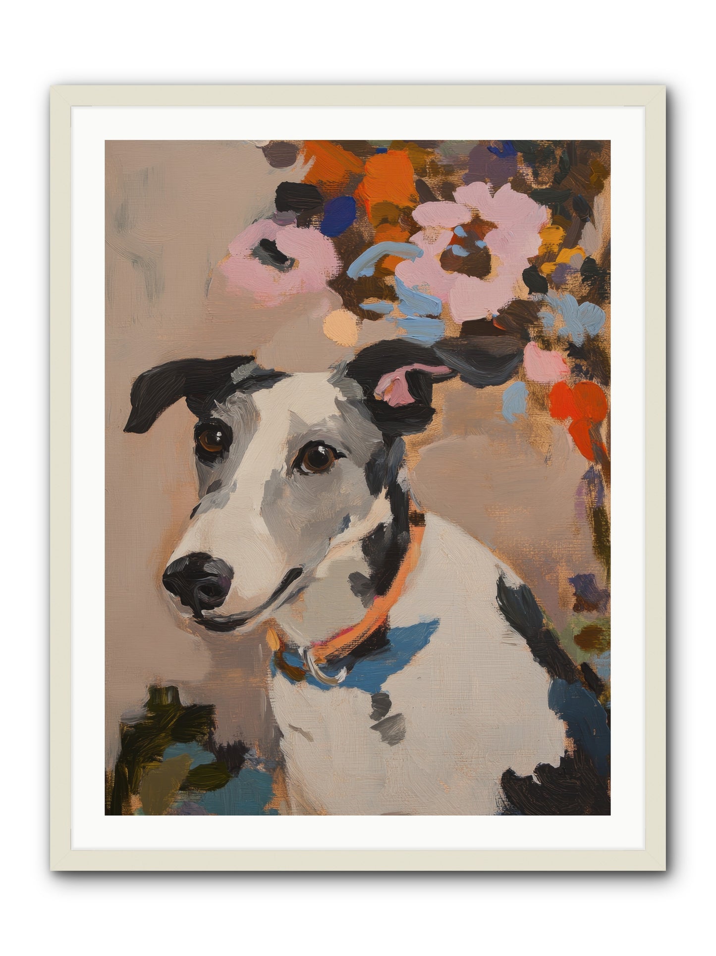 Ivy Rose -- Framed Print - White 30x40