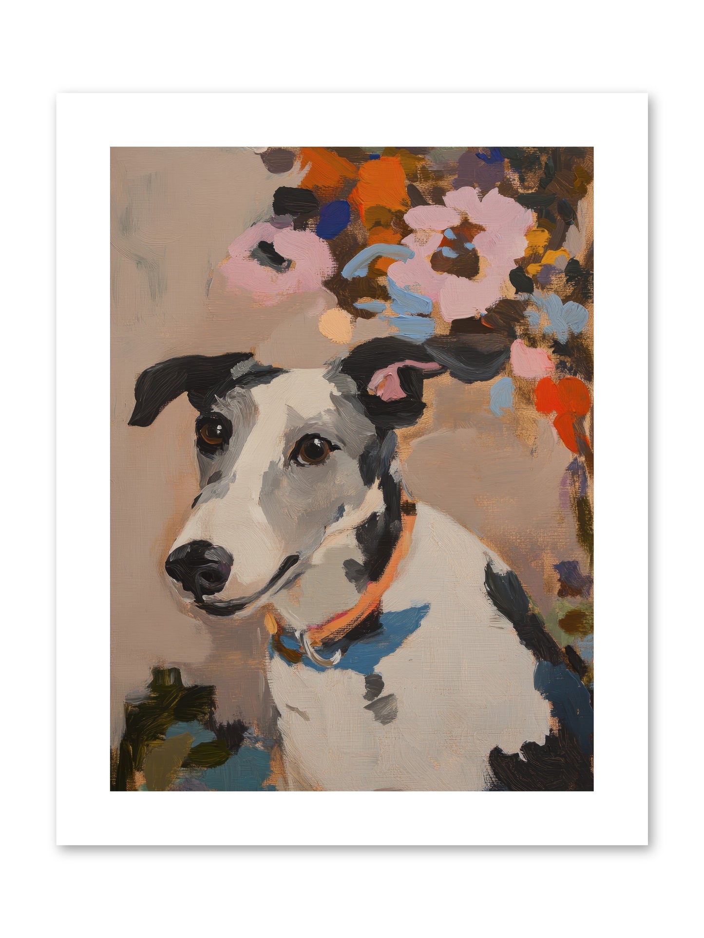 Ivy Rose -- Loose Canvas Print 9x12