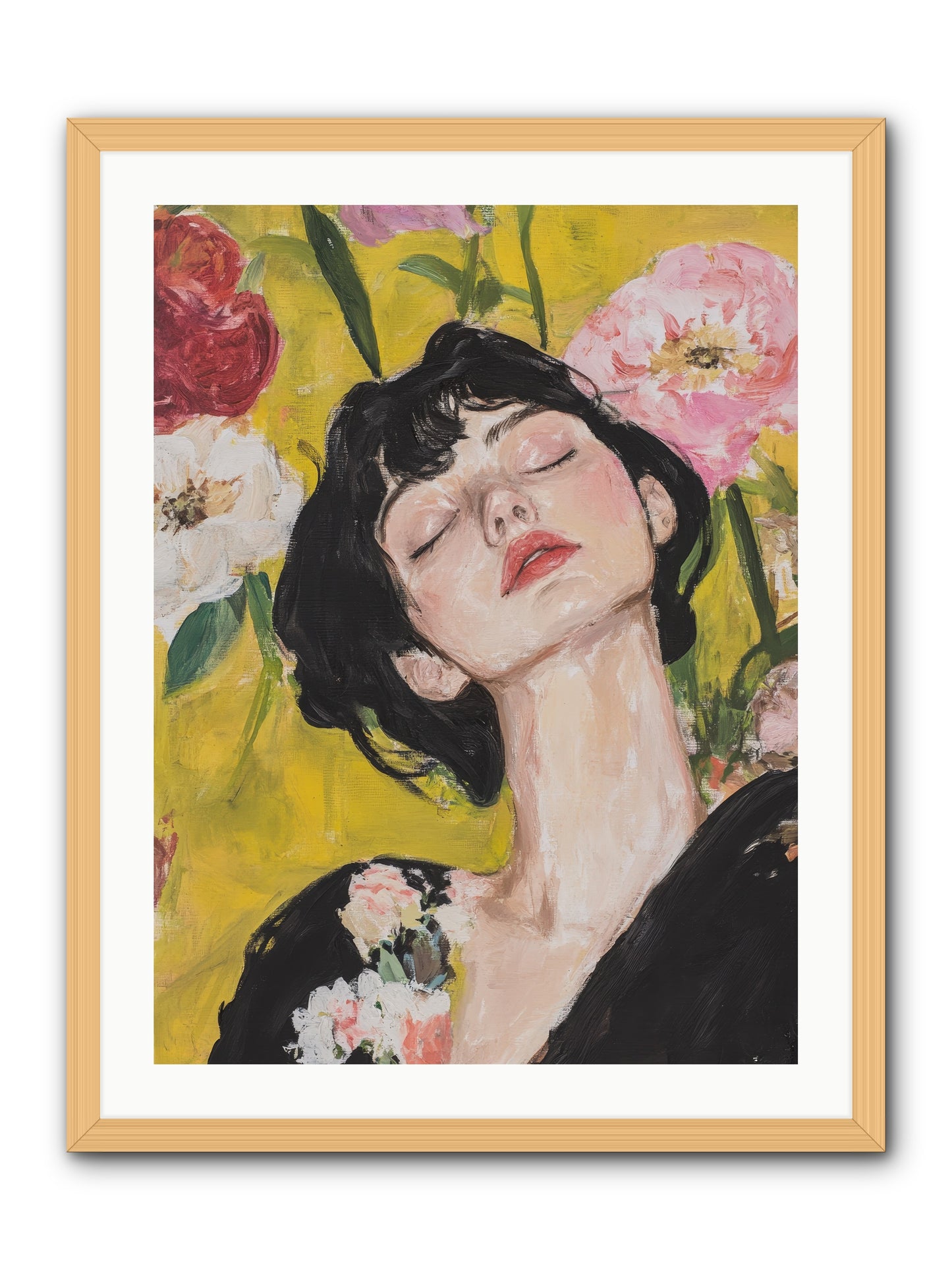 Ivy Wren-REZ -- Framed Print - Natural 24x32