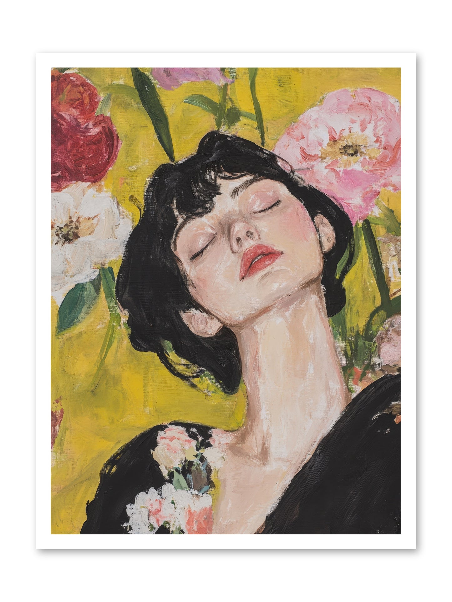 Ivy Wren-REZ -- Loose Canvas Print 24x32