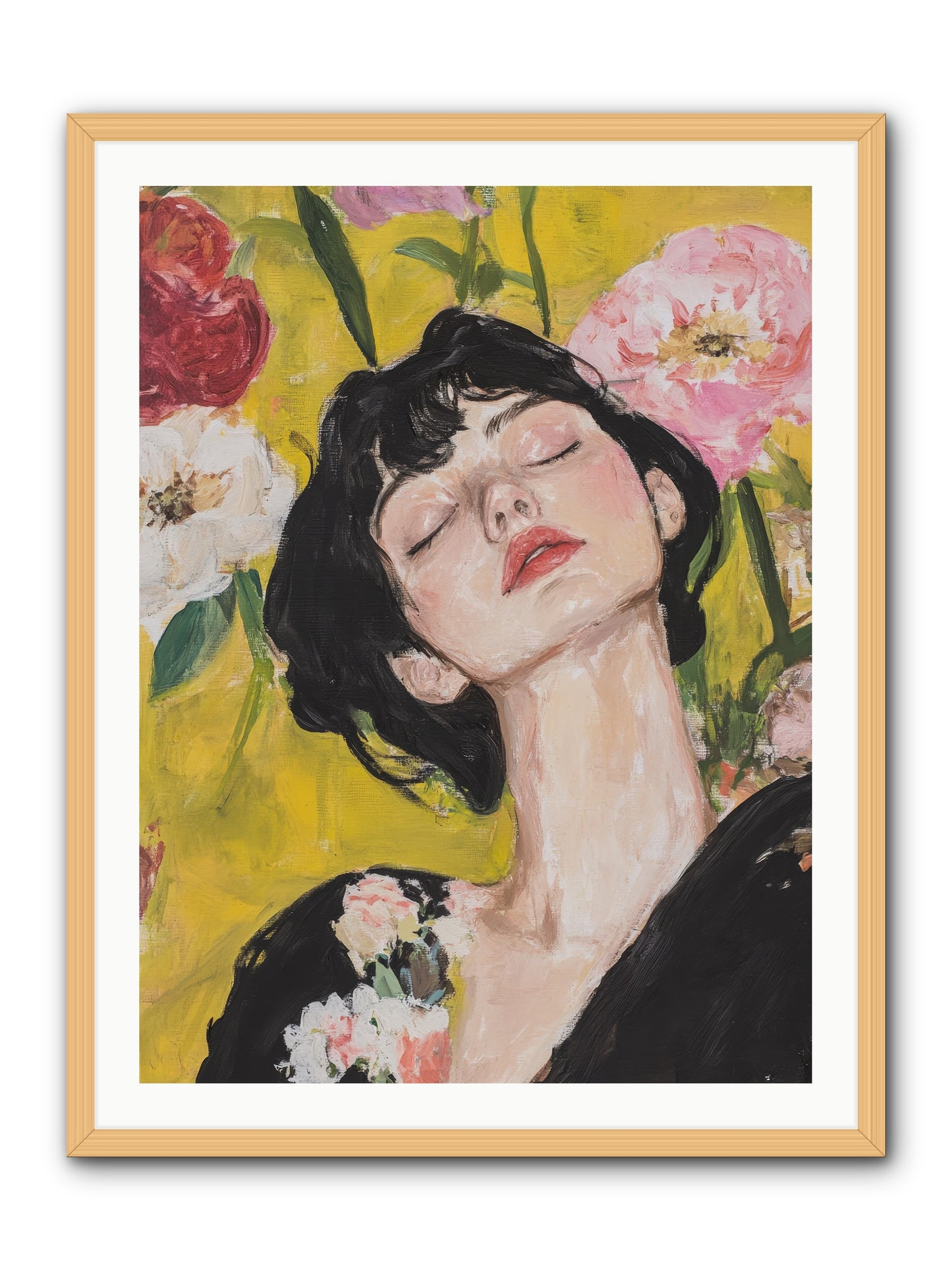 Ivy Wren-REZ -- Framed Print - Natural 30x40