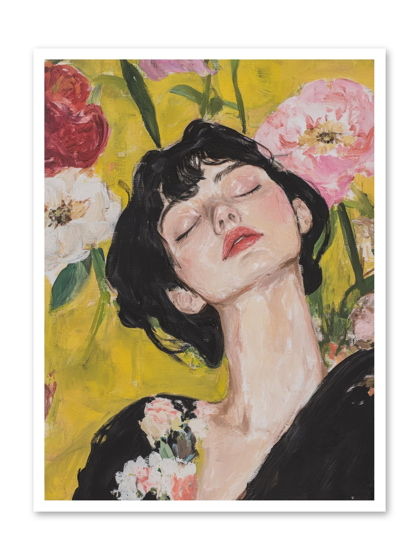 Ivy Wren-REZ -- Loose Canvas Print 30x40