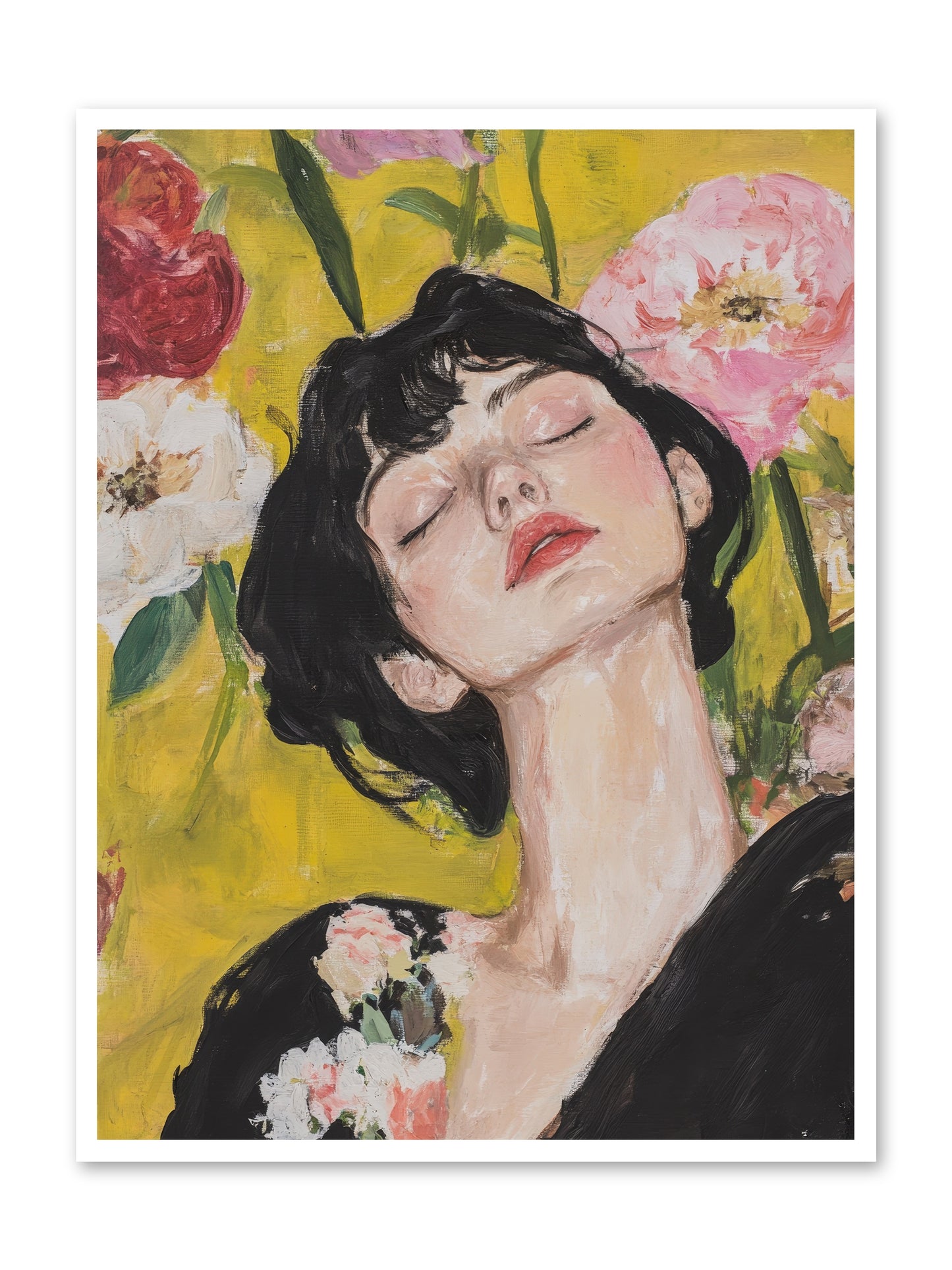 Ivy Wren-REZ -- Loose Canvas Print 36x48