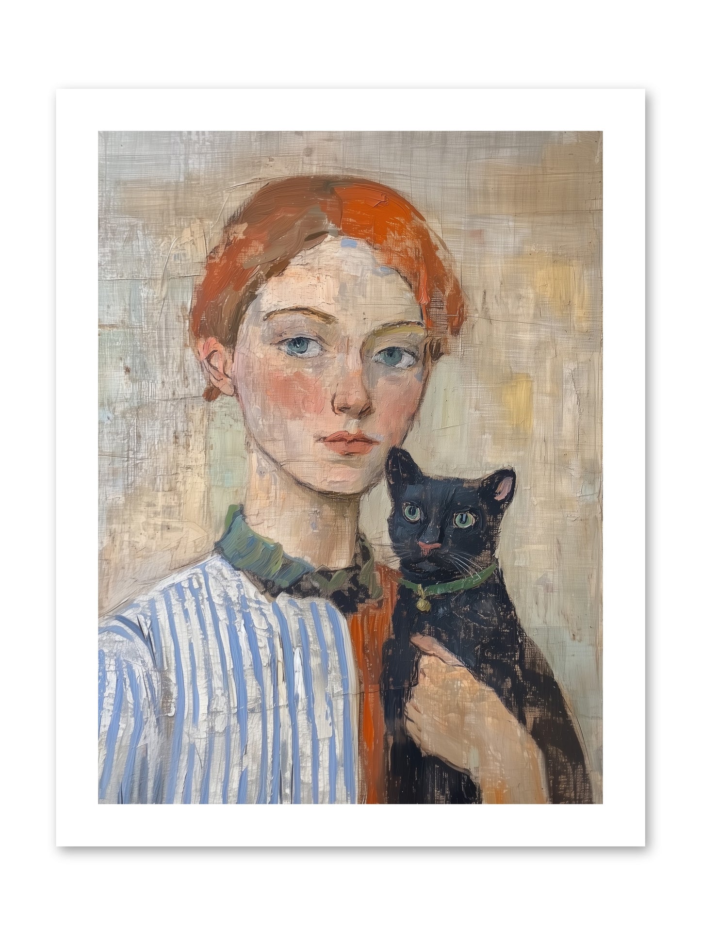 Jack And Joan -- Paper Print 12x16