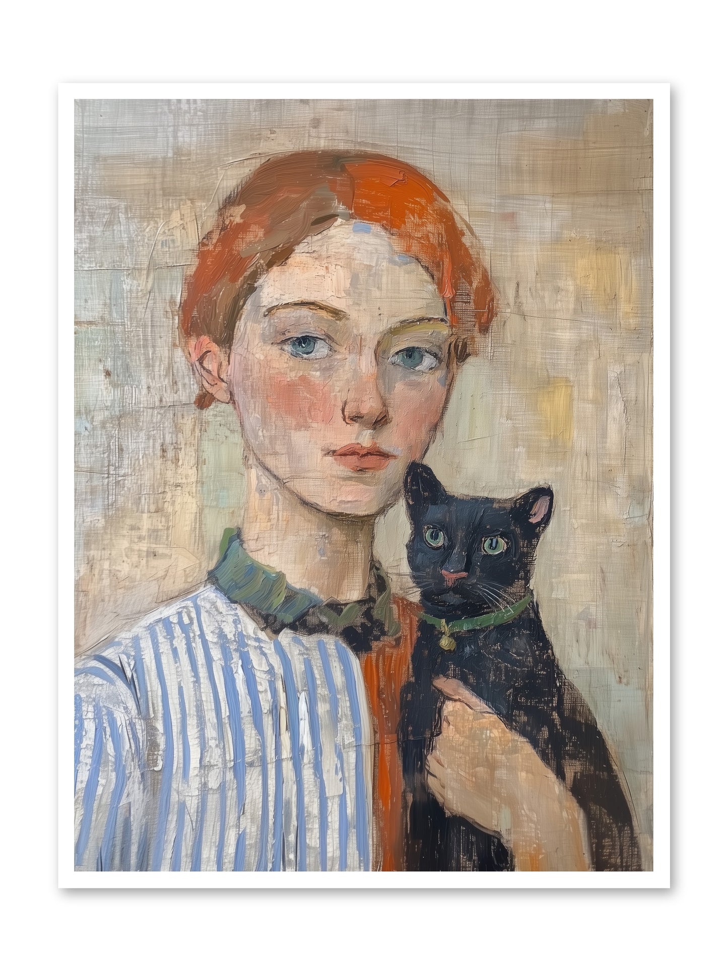 Jack And Joan -- Loose Canvas Print 36x48