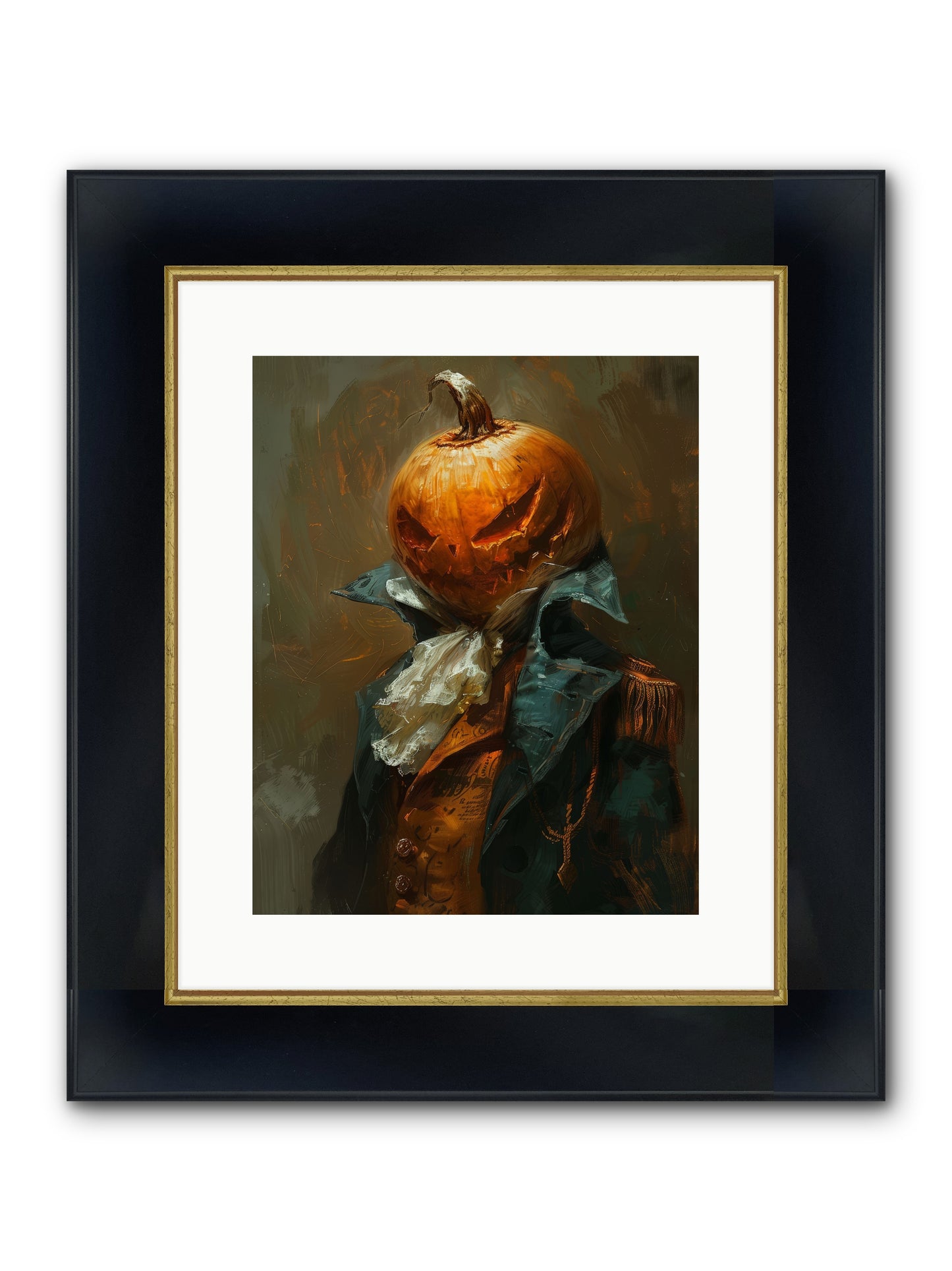 Jack's Lantern — Jacks-Lantern-12x15-Framed-Print-Wide-Black-w-Gold.jpg