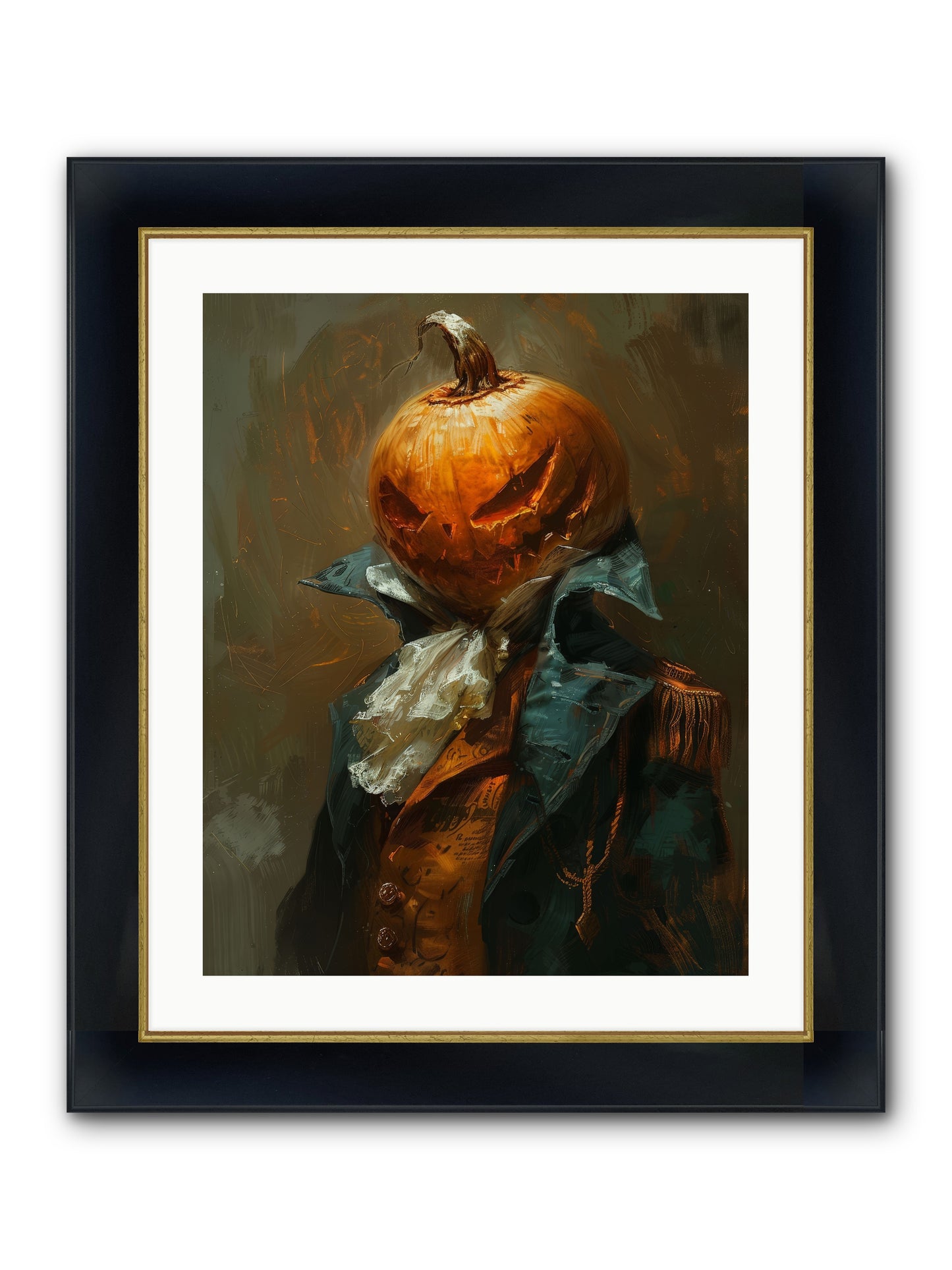 Jack's Lantern — Jacks-Lantern-20x25-Framed-Print-Wide-Black-w-Gold.jpg