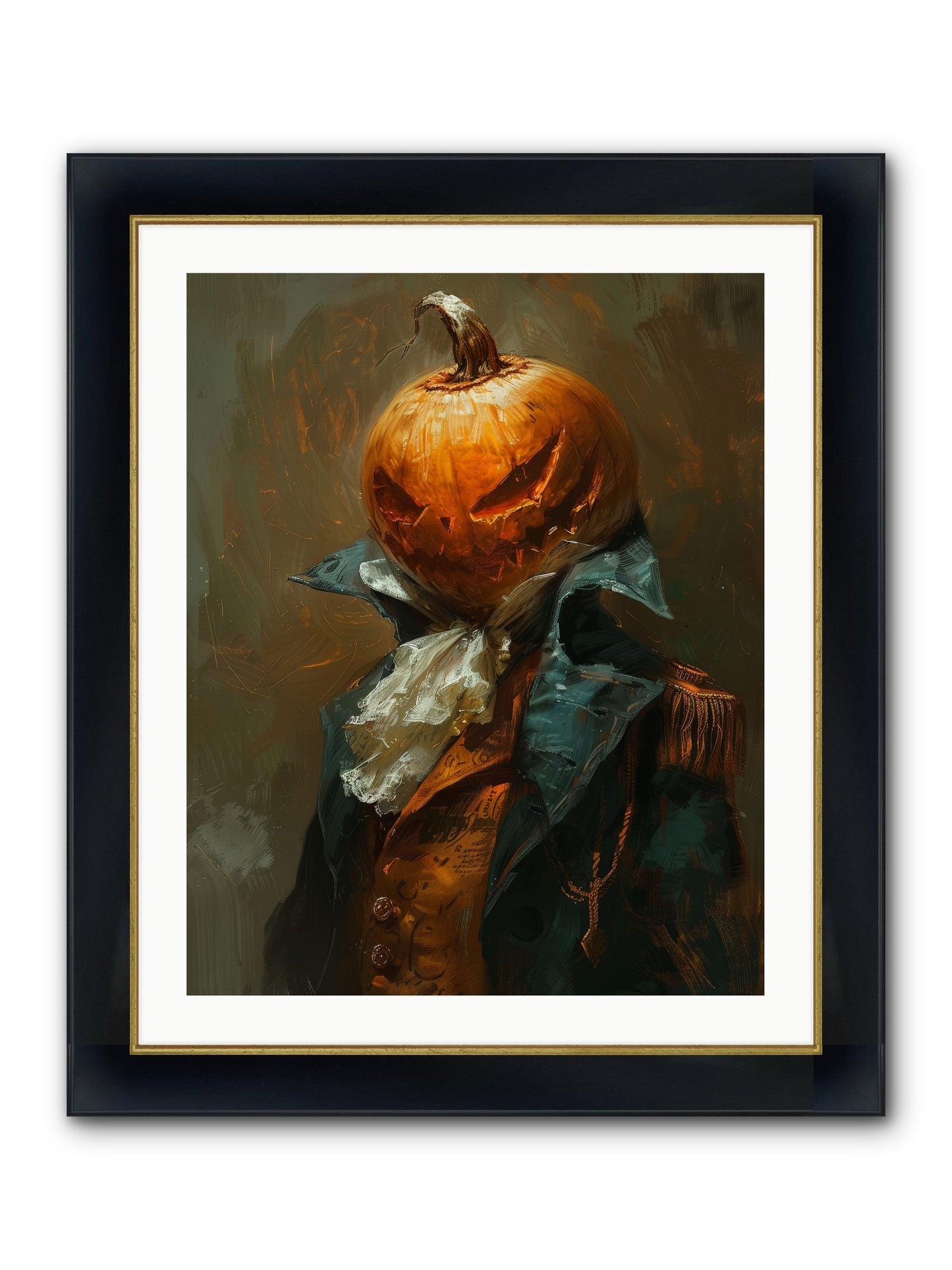 Jack's Lantern — Jacks-Lantern-24x30-Framed-Print-Wide-Black-w-Gold.jpg