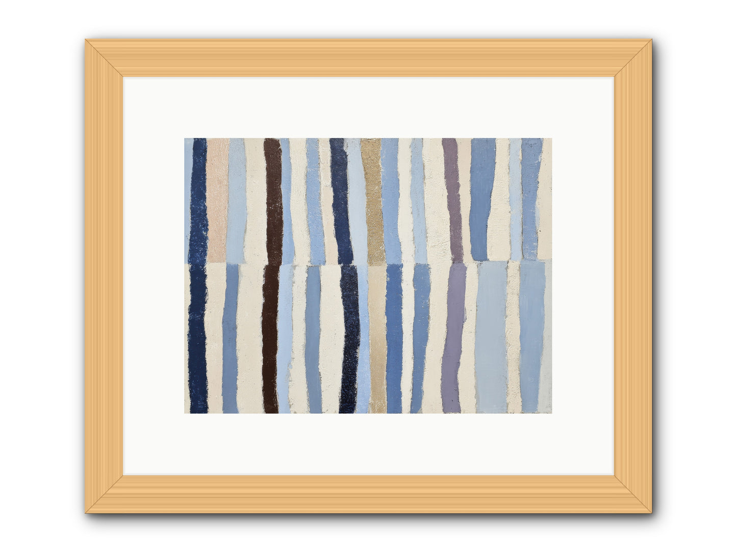 Jangle -- Framed Print - Natural 12x9