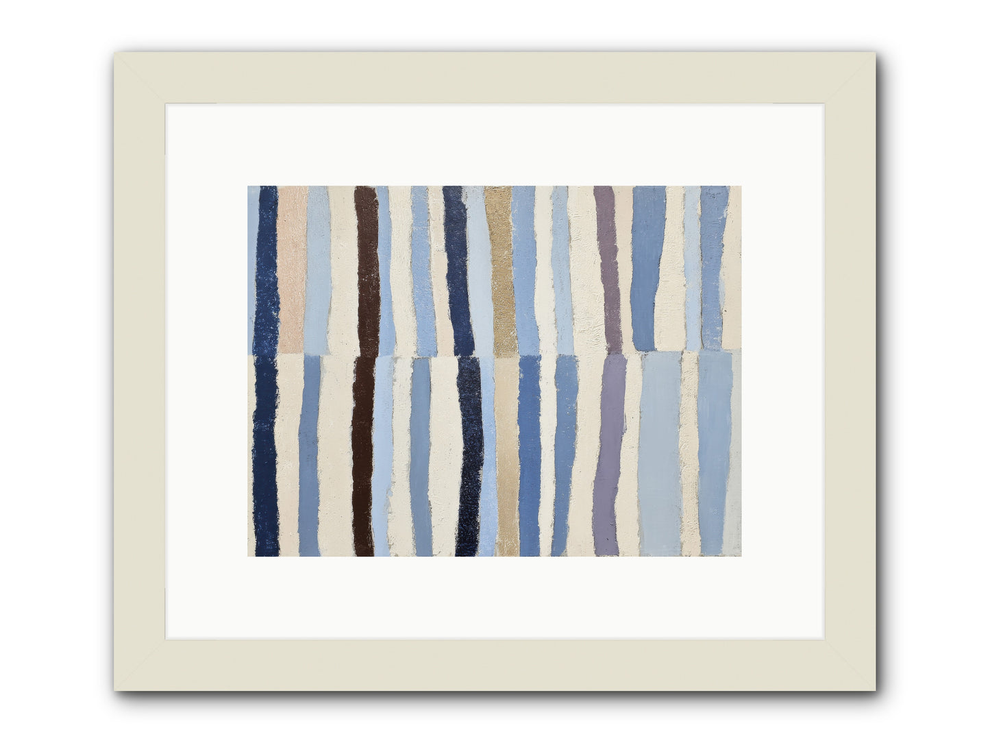 Jangle -- Framed Print - White 12x9