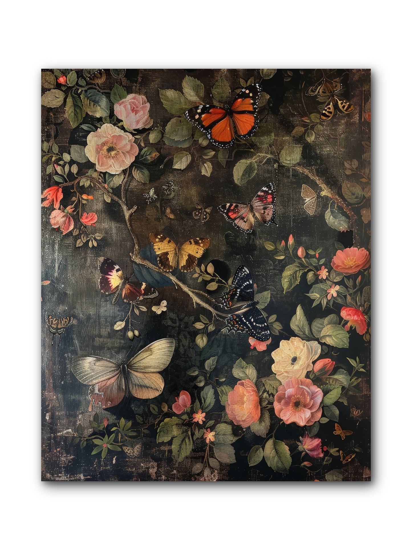 Jardin D'Automne -- Wrapped Canvas 8x10