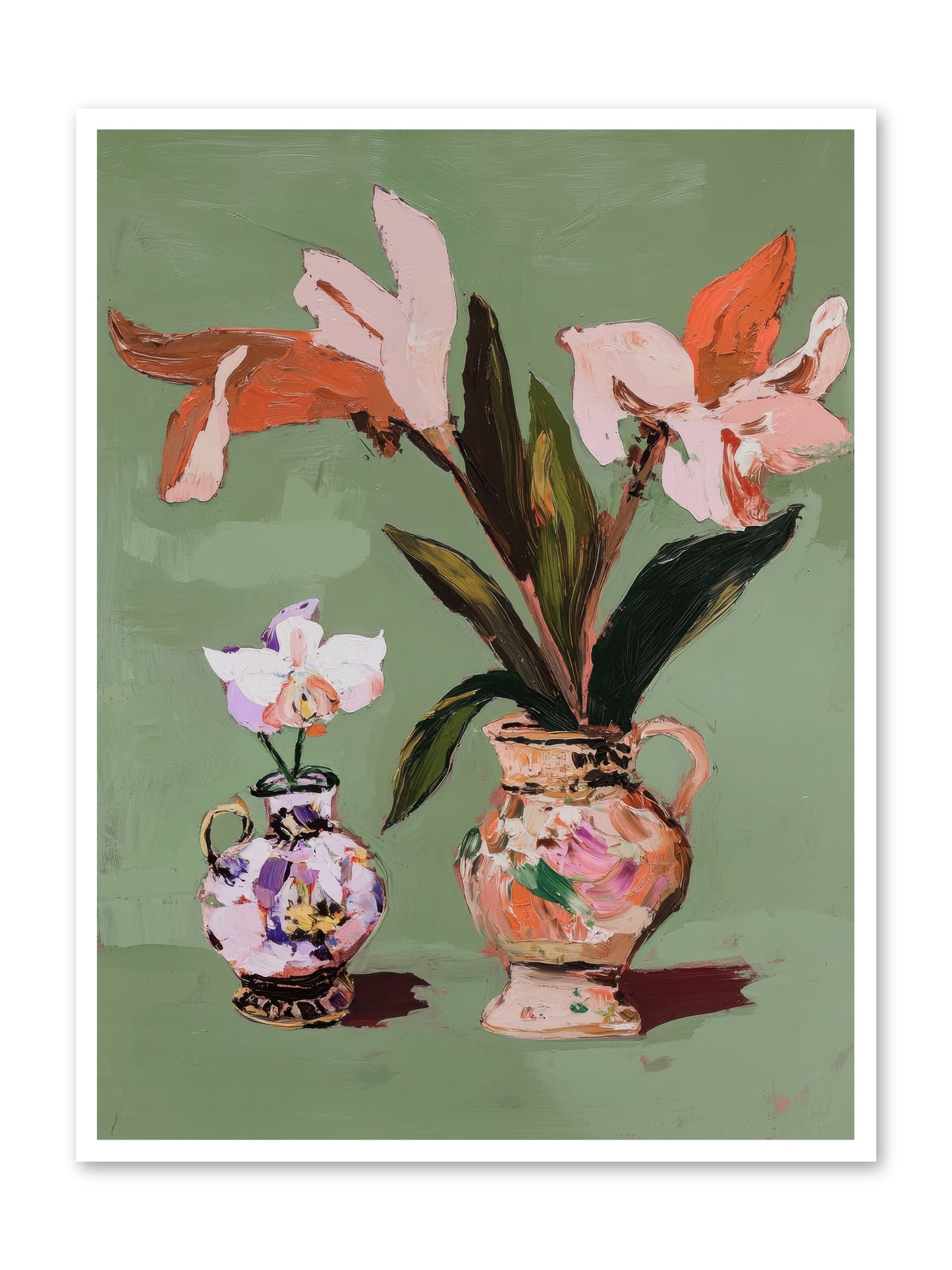 Jardin Des Plantes Postcard -- Paper Print 36x48