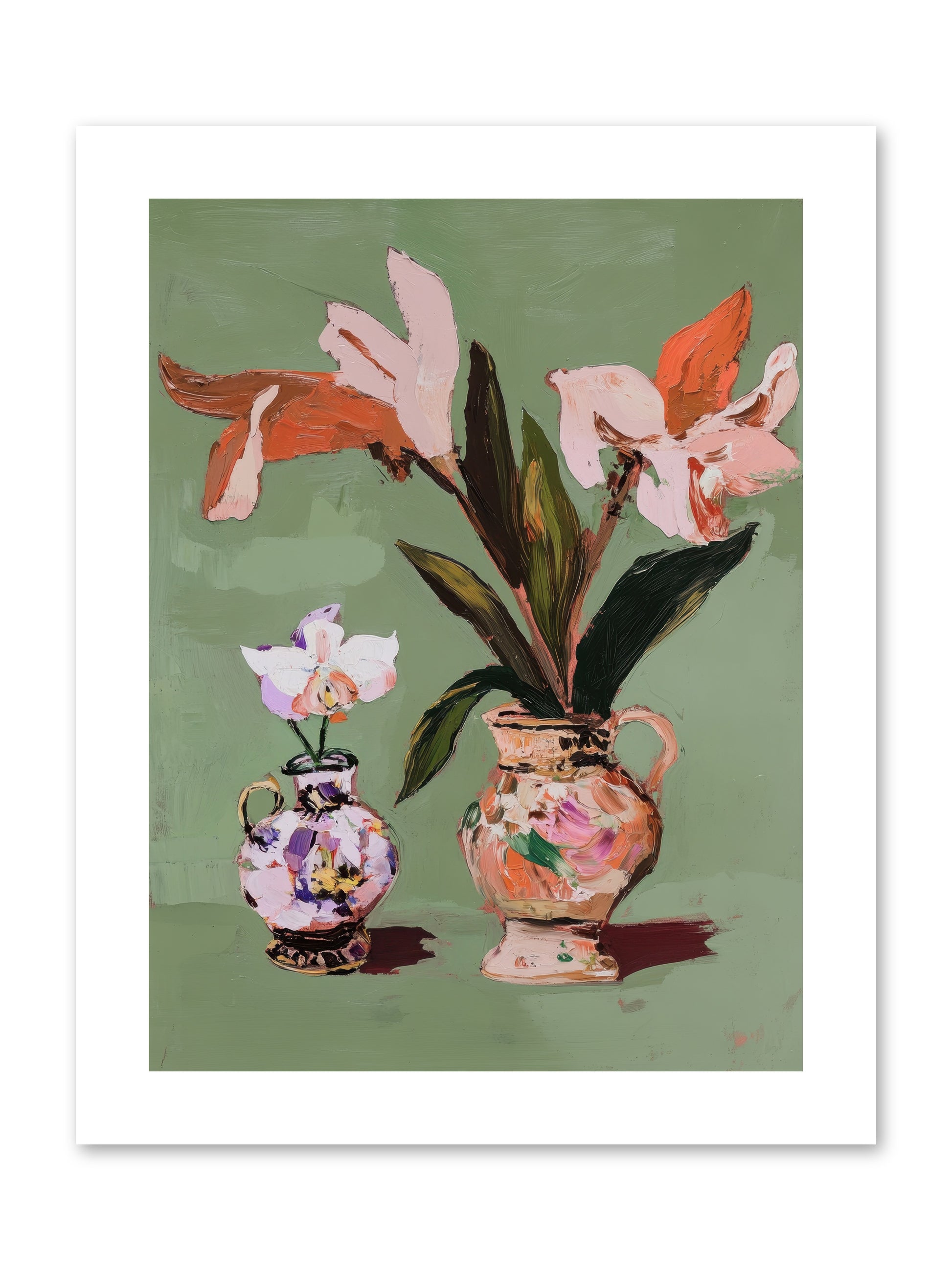 Jardin Des Plantes Postcard -- Paper Print 9x12