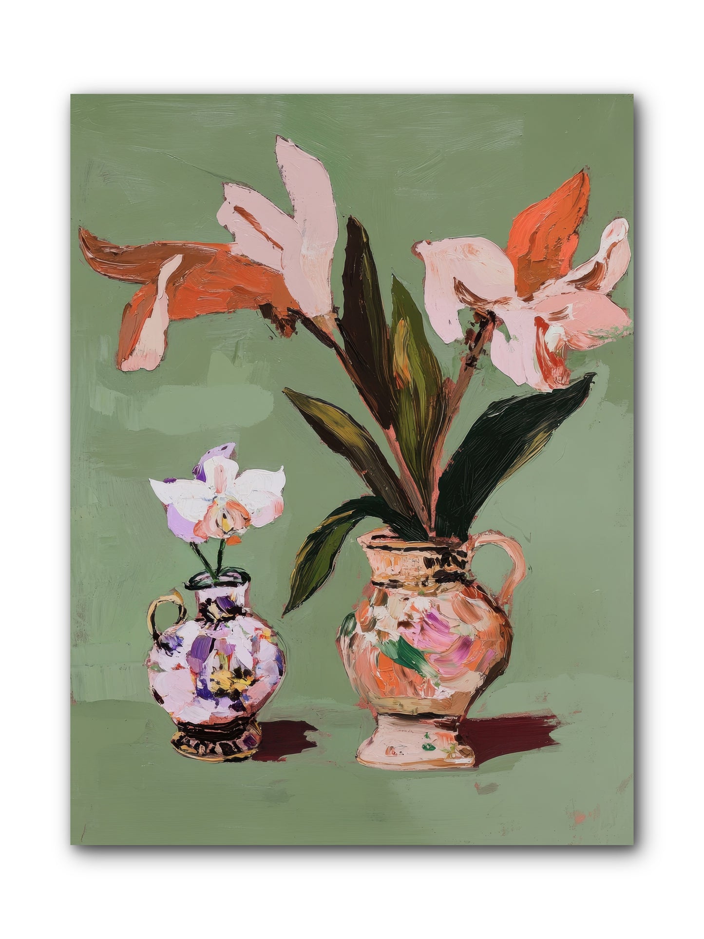 Jardin Des Plantes Postcard -- Wrapped Canvas 9x12