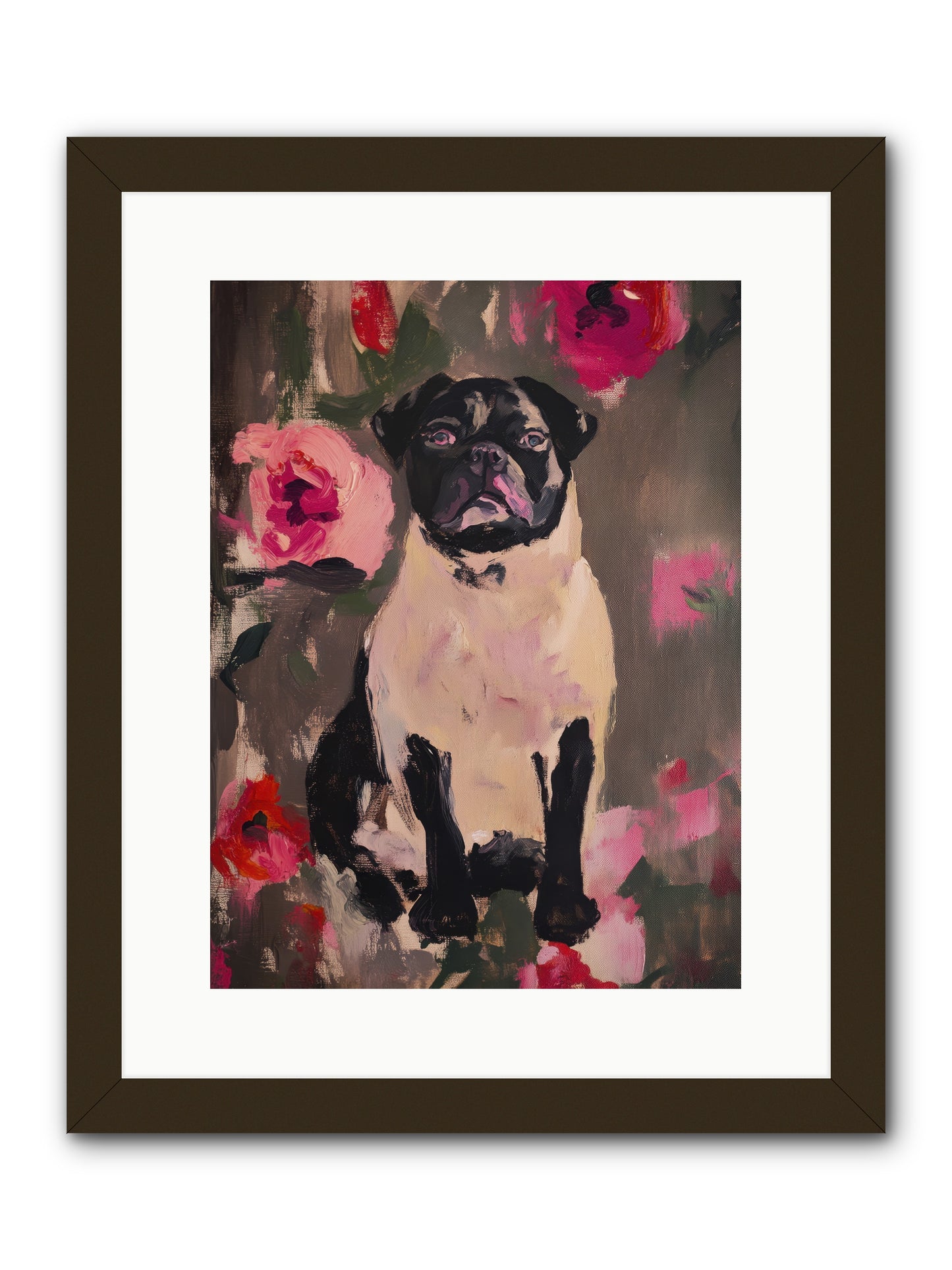 Jardin's Jewel -- Framed Print - Black 12x16