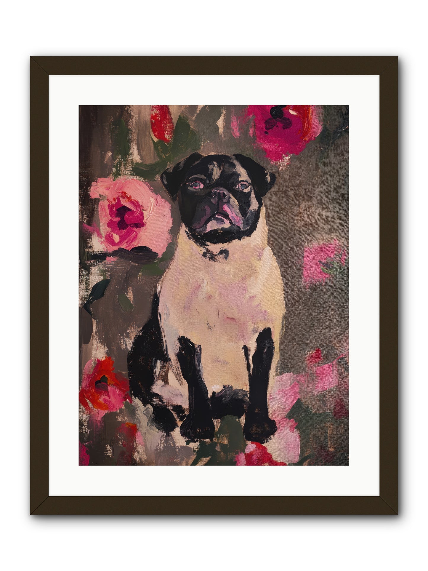 Jardin's Jewel -- Framed Print - Black 18x24