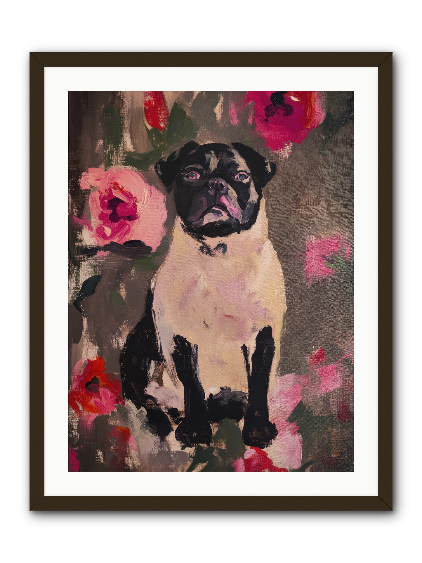 Jardin's Jewel -- Framed Print - Black 24x32