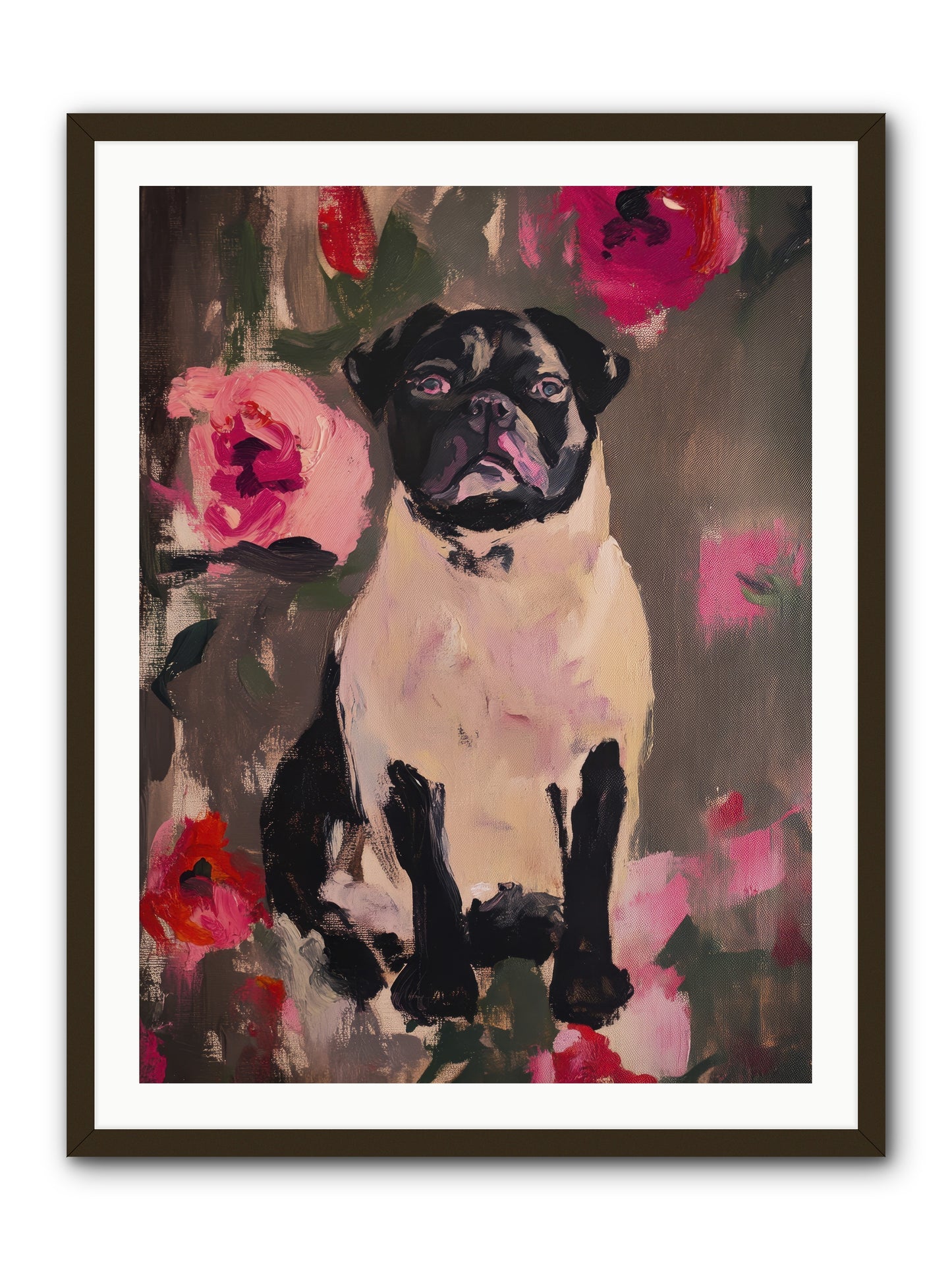 Jardin's Jewel -- Framed Print - Black 30x40
