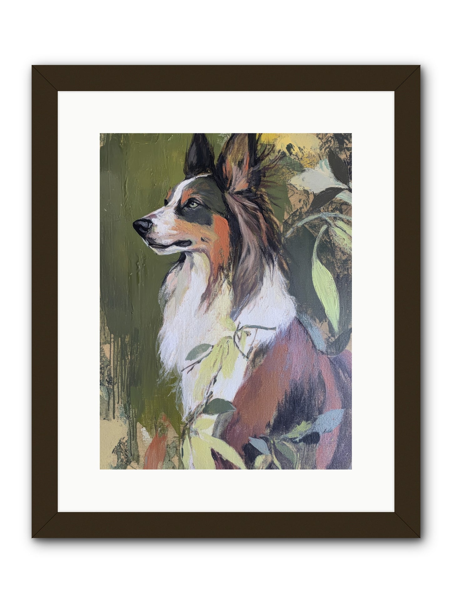 Jasper -- Framed Print - Black 12x16