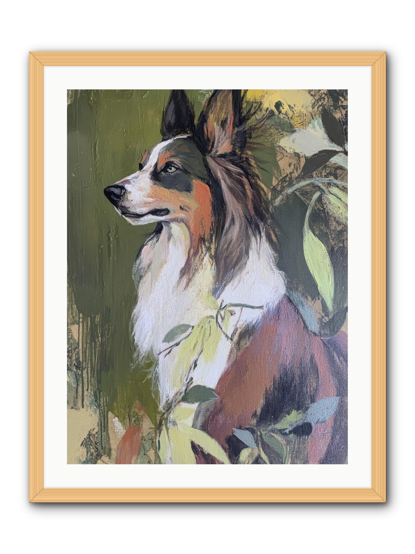 Jasper -- Framed Print - Natural 24x32
