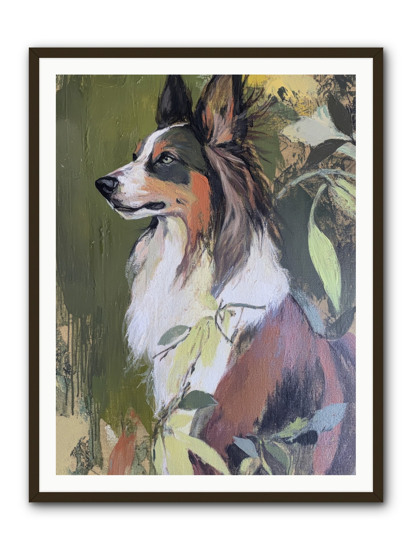 Jasper -- Framed Print - Black 36x48