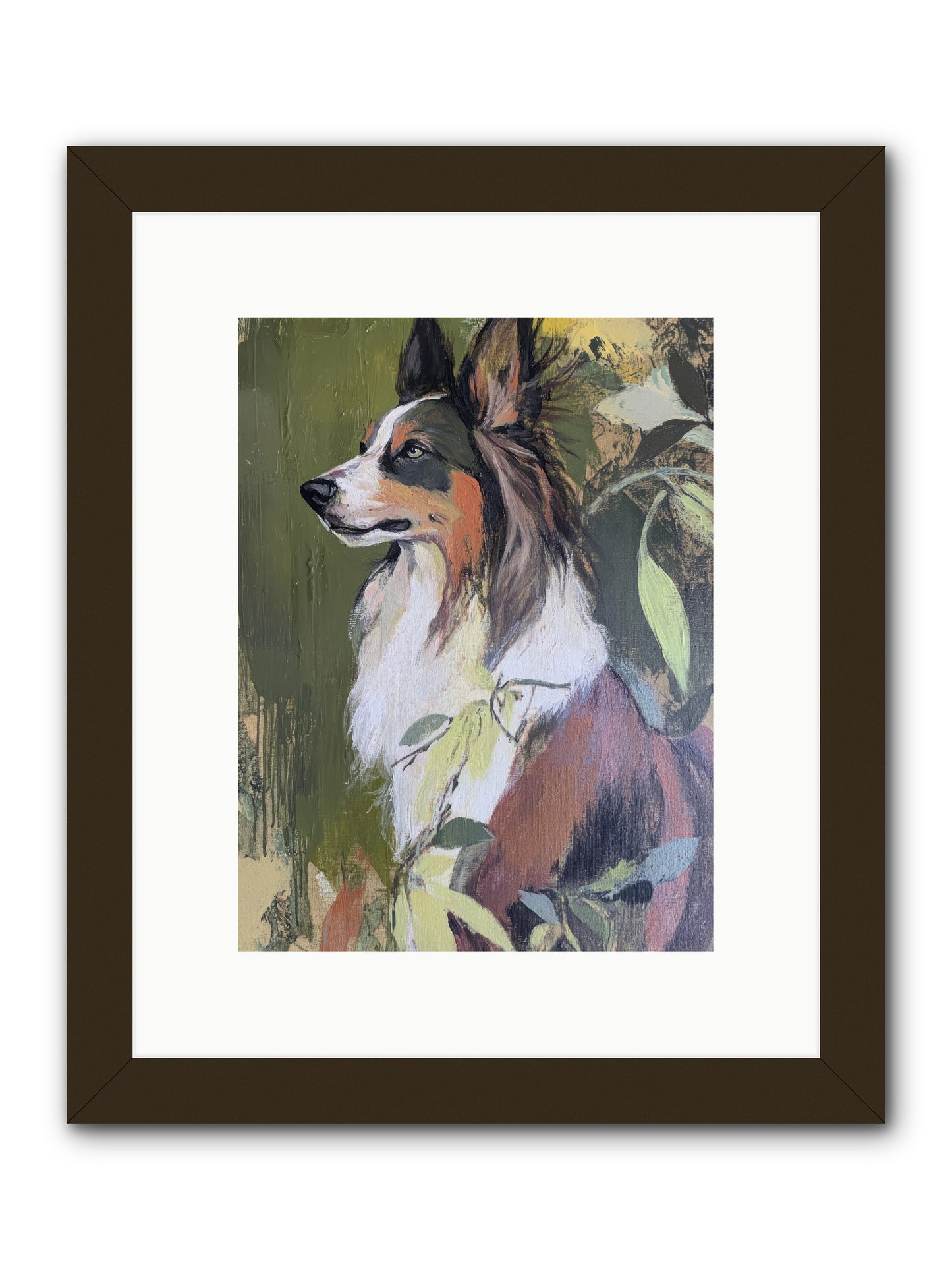 Jasper -- Framed Print - Black 9x12