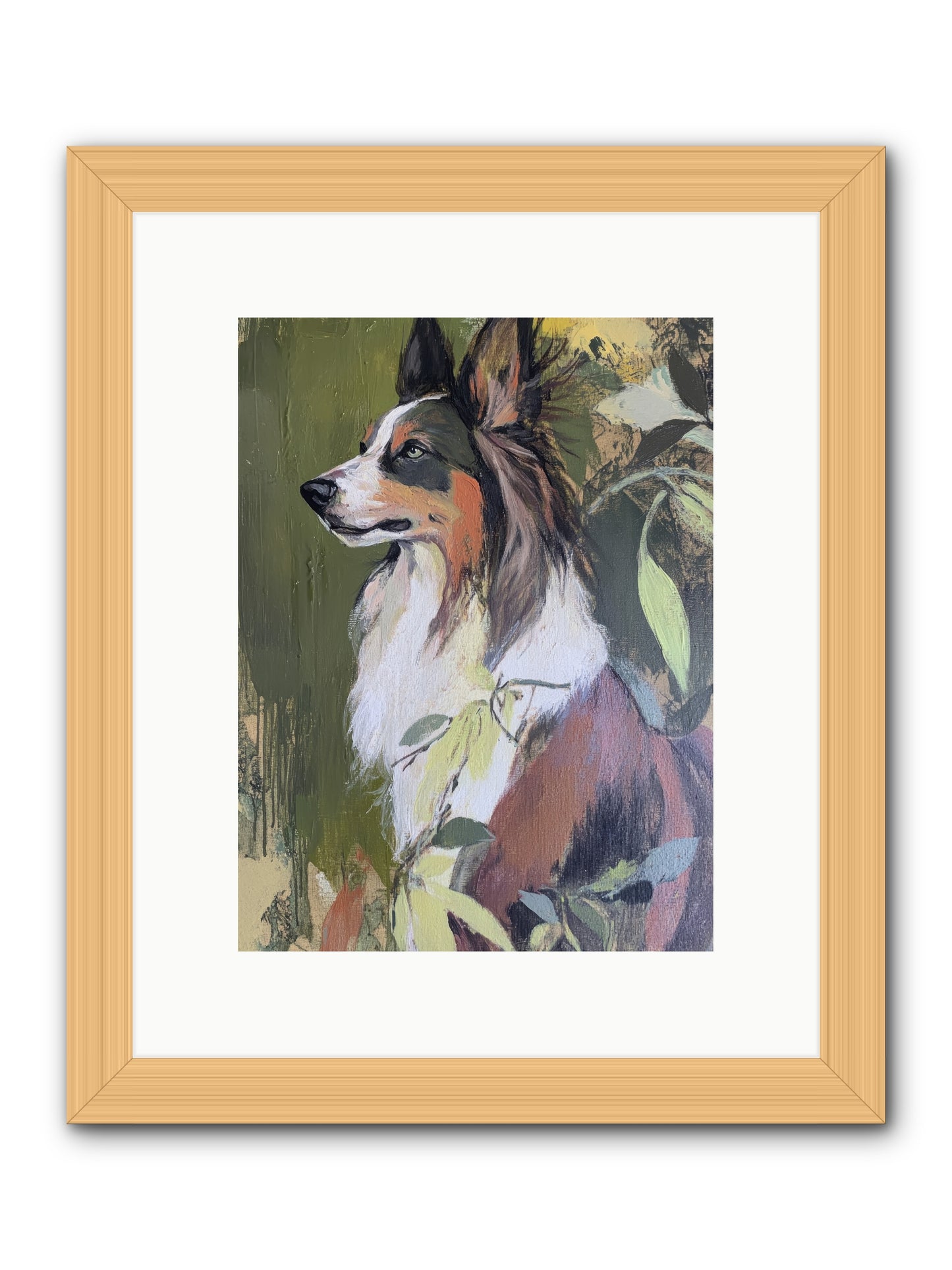 Jasper -- Framed Print - Natural 9x12