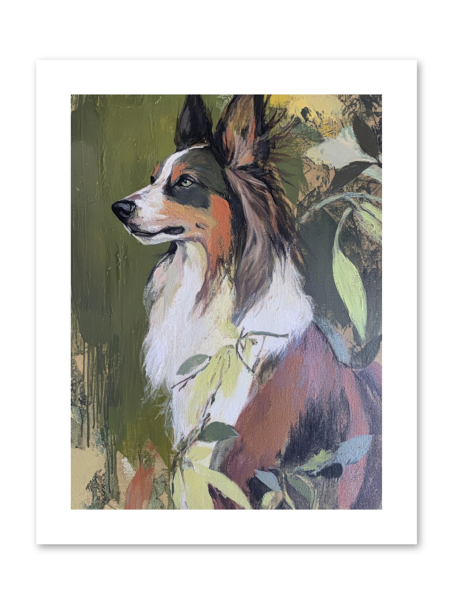 Jasper -- Paper Print 9x12