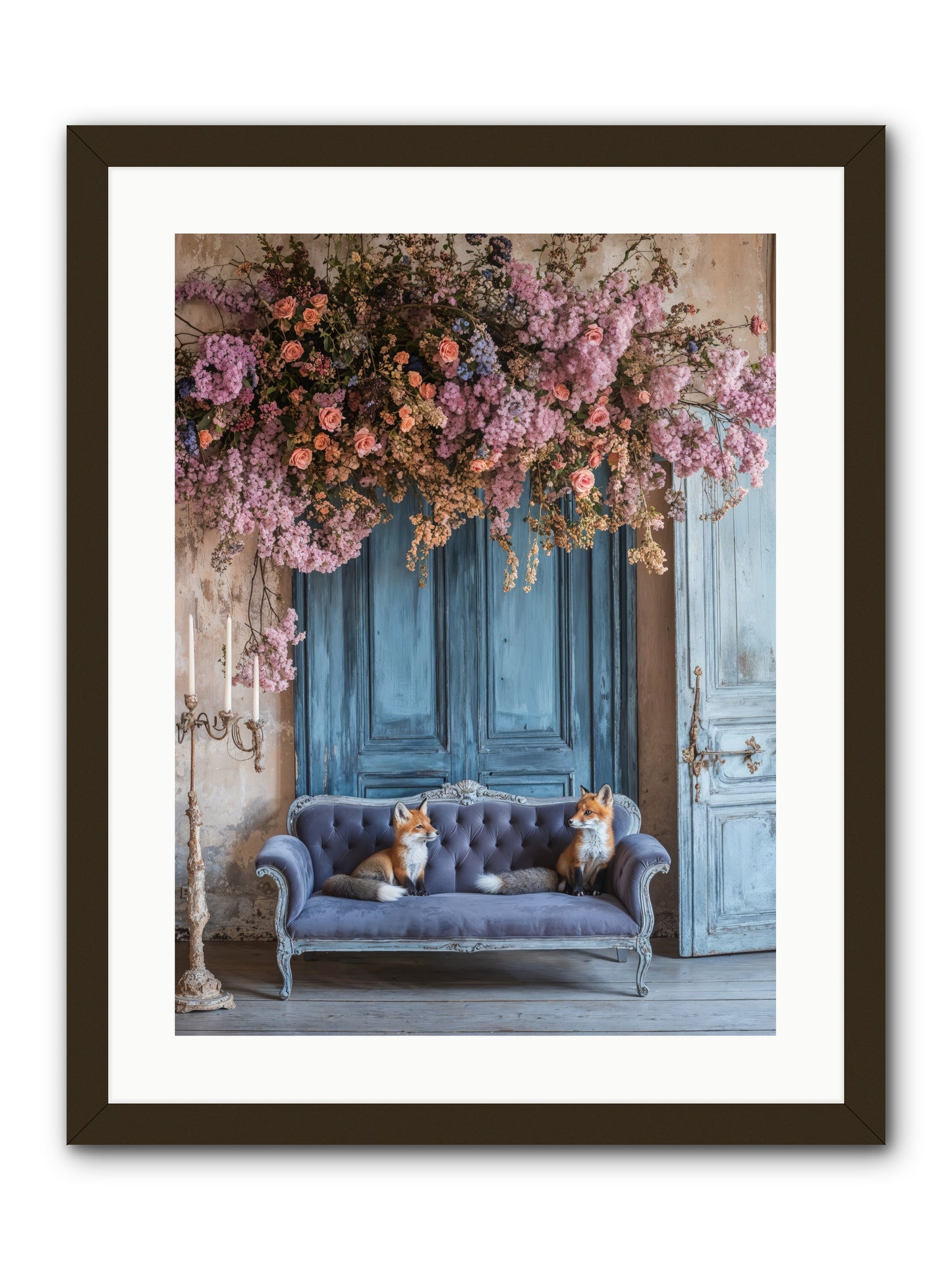 Jewels In The Thicket -- Framed Print - Black 18x24