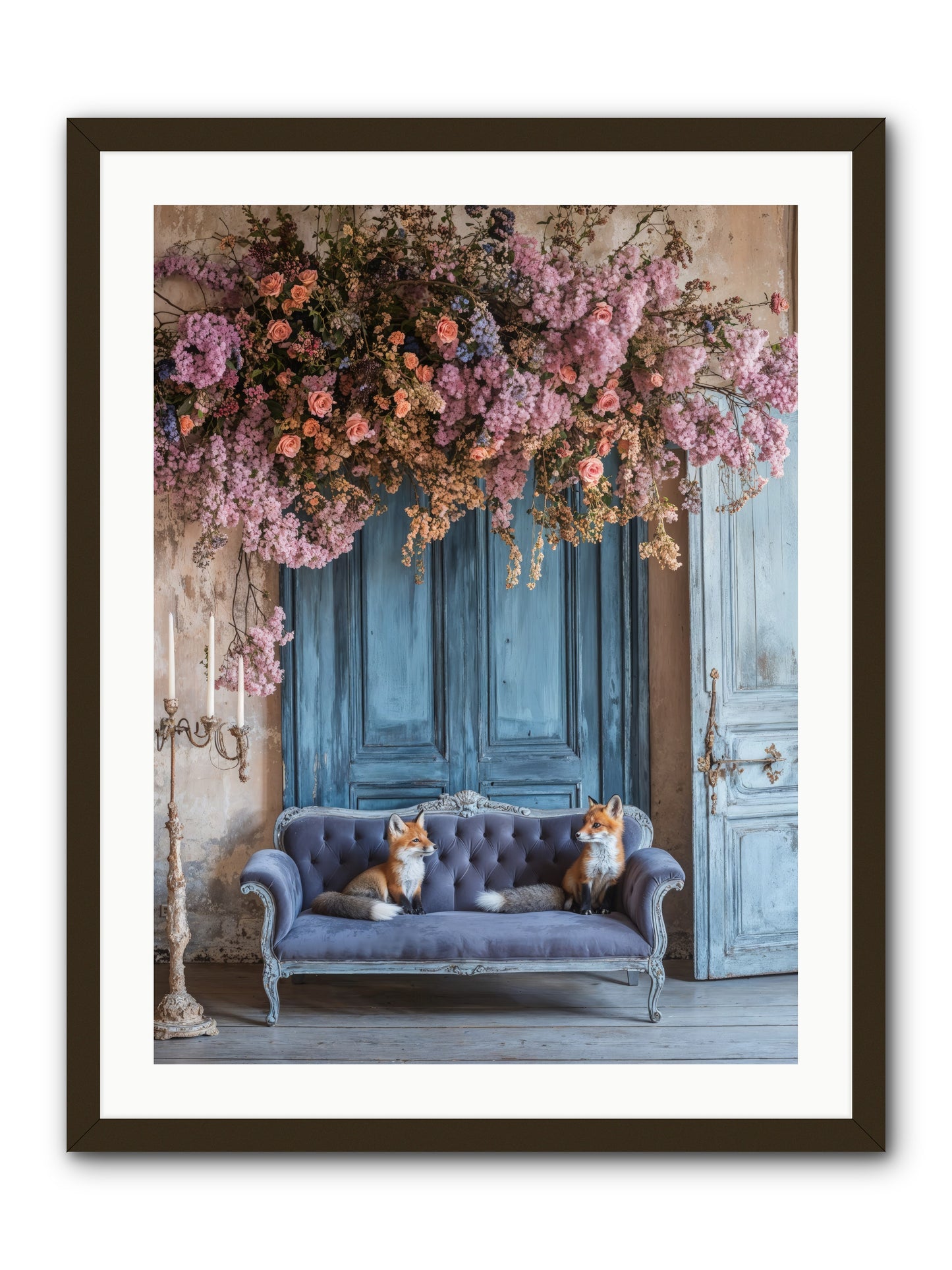 Jewels In The Thicket -- Framed Print - Black 24x32