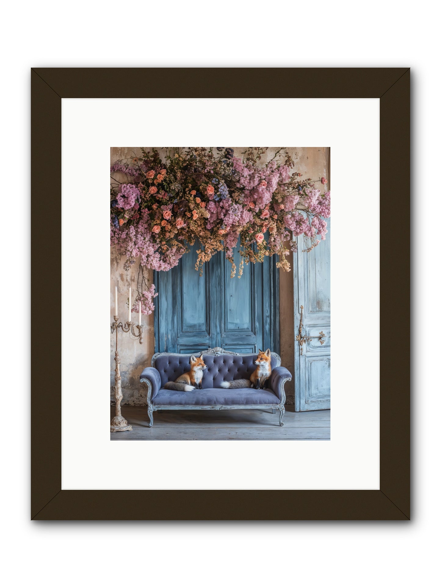Jewels In The Thicket -- Framed Print - Black 9x12