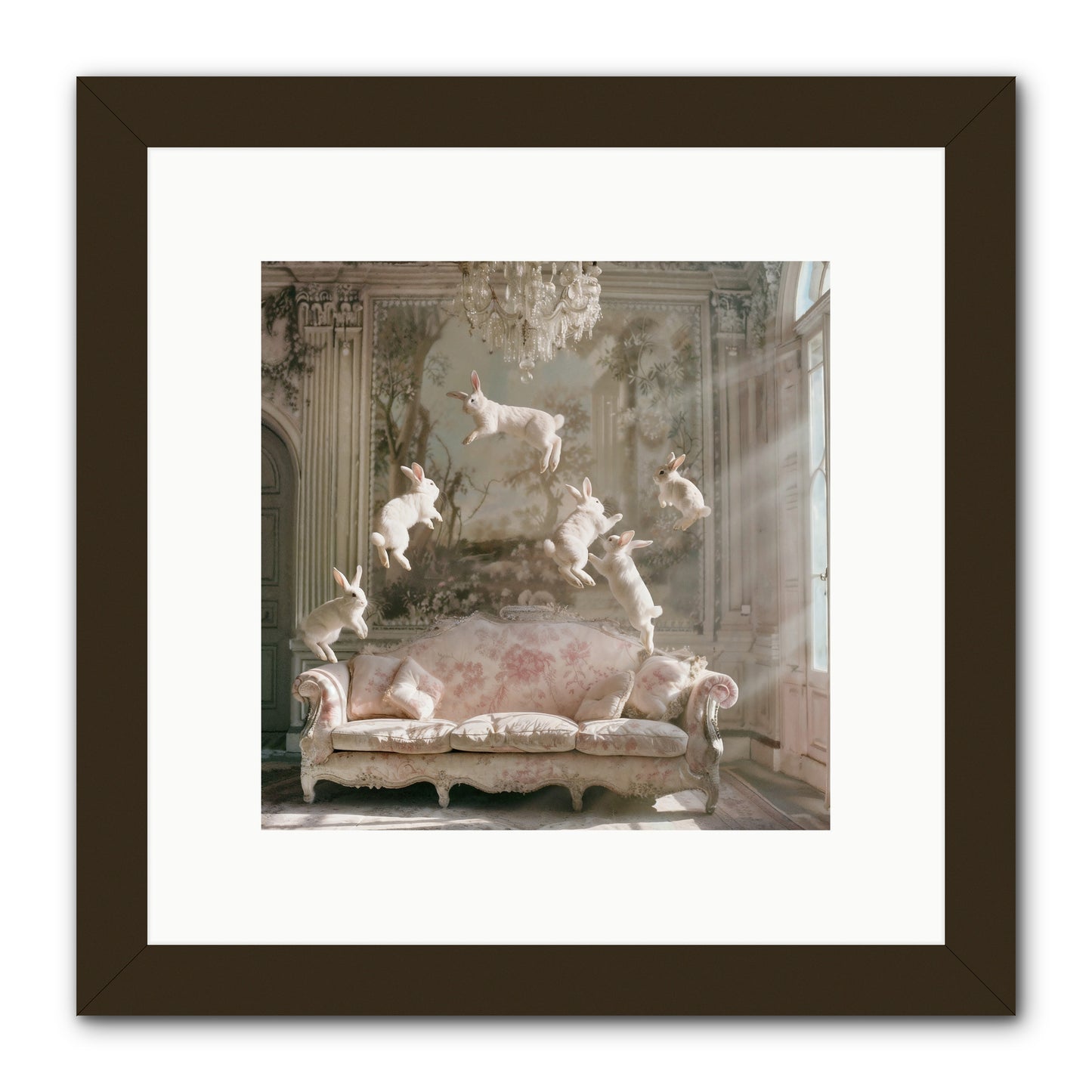 Joie De Vivre -- Framed Print - Black 10x10