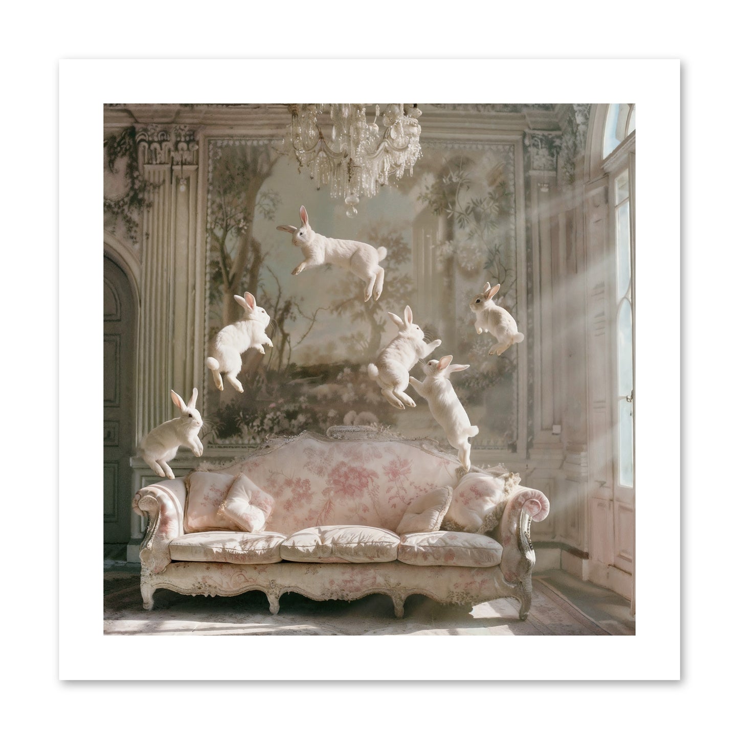 Joie De Vivre -- Loose Canvas Print 12x12