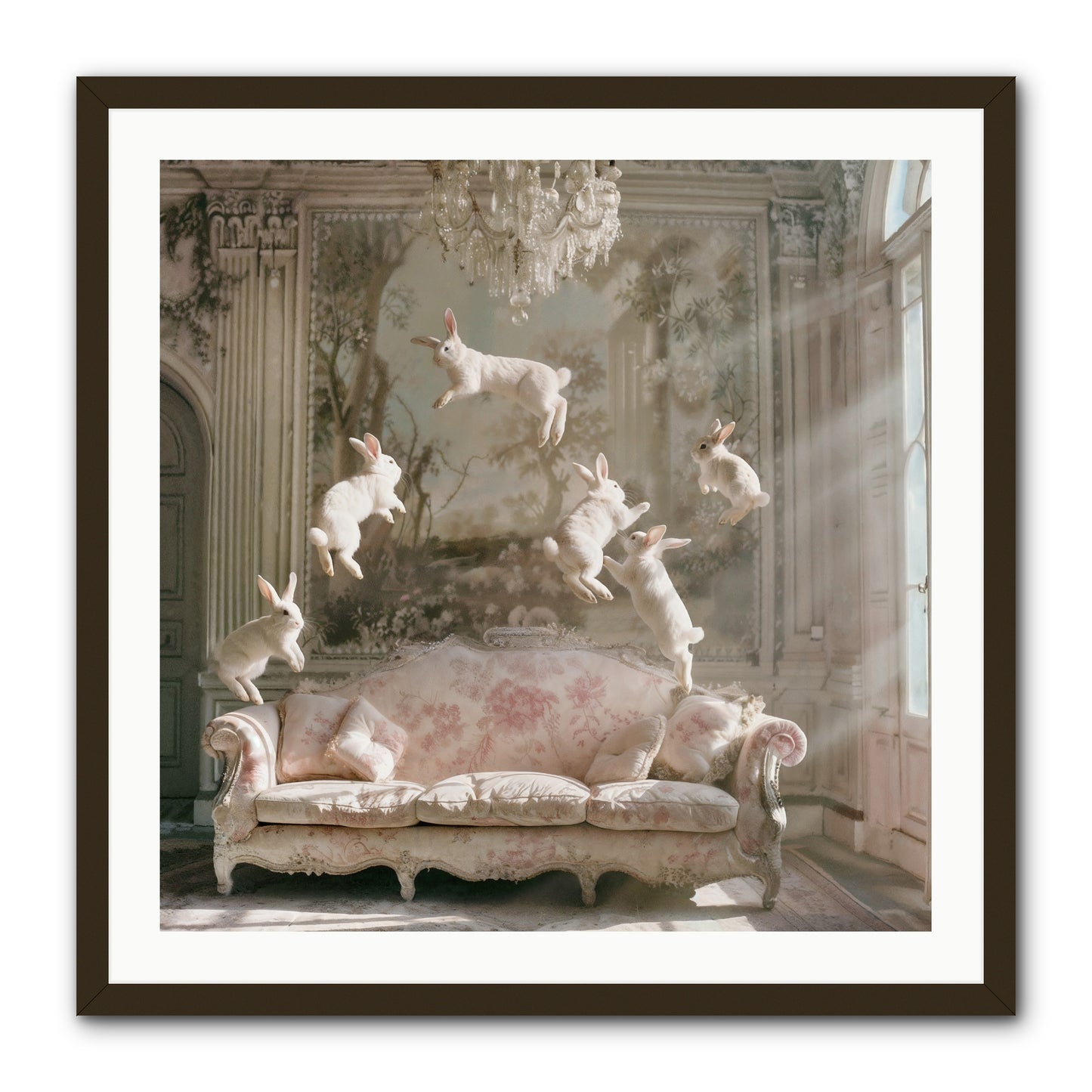 Joie De Vivre -- Framed Print - Black 30x30