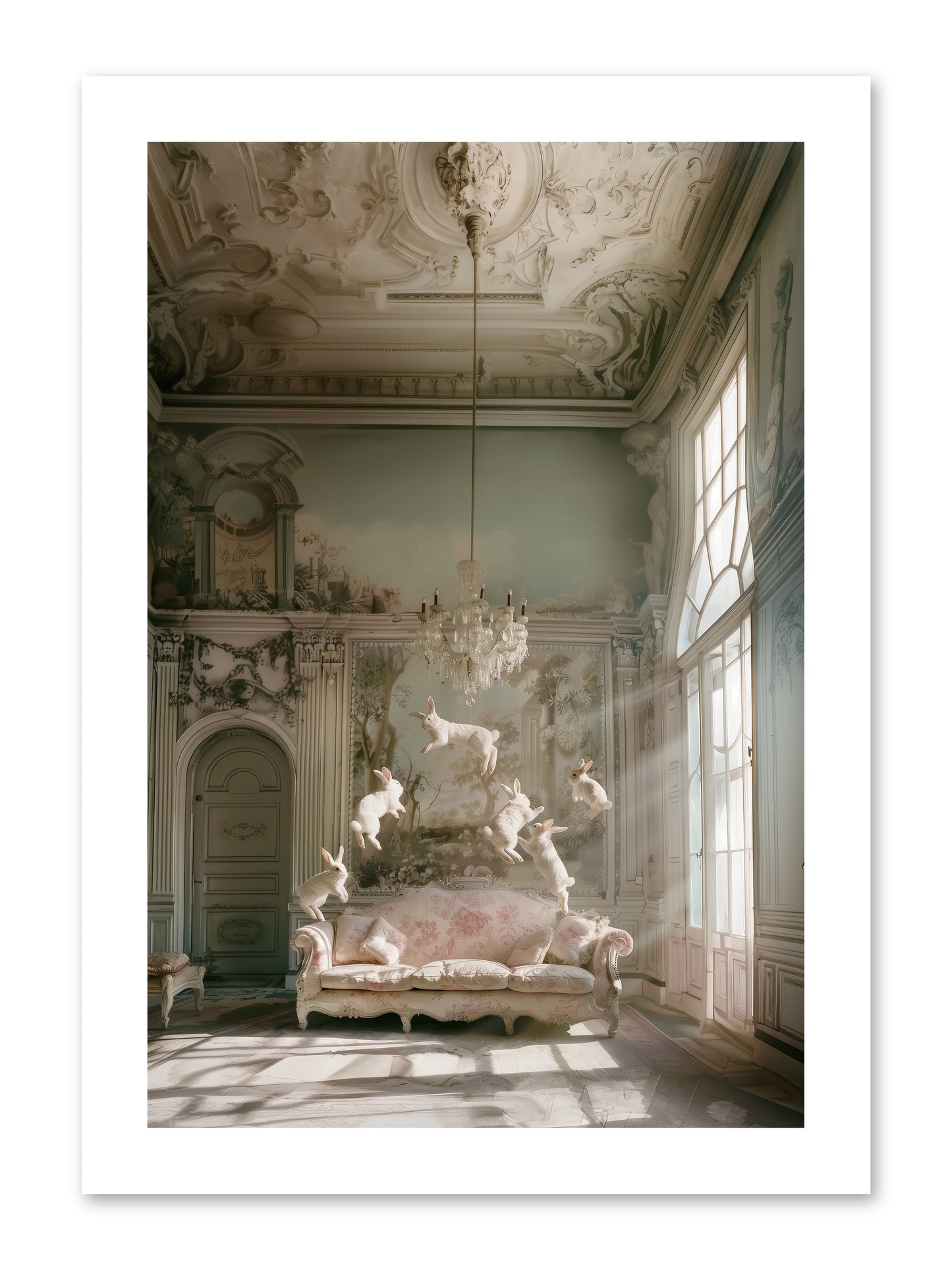 Joie De Vivre Grande -- Loose Canvas Print 10x15