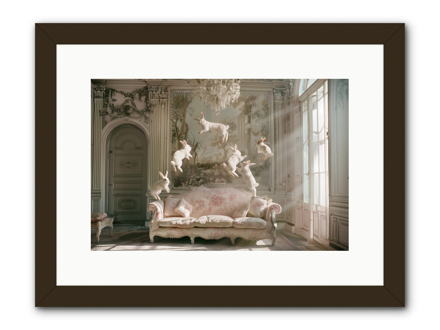 Joie De Vivre No. 2 -- Framed Print - Black 15x10