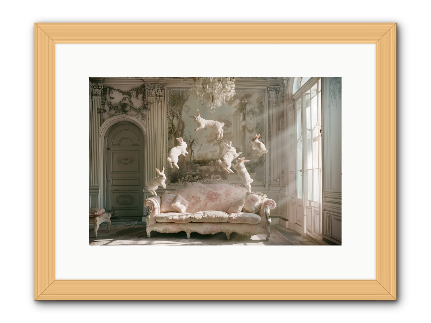 Joie De Vivre No. 2 -- Framed Print - Natural 15x10