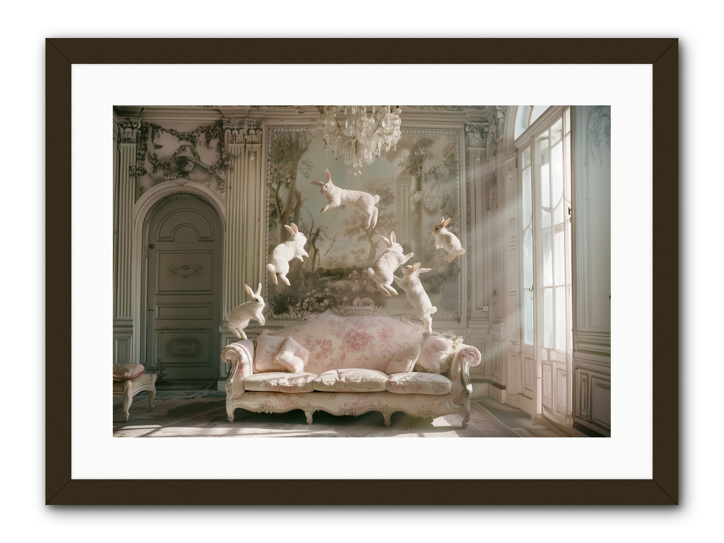 Joie De Vivre No. 2 -- Framed Print - Black 24x16