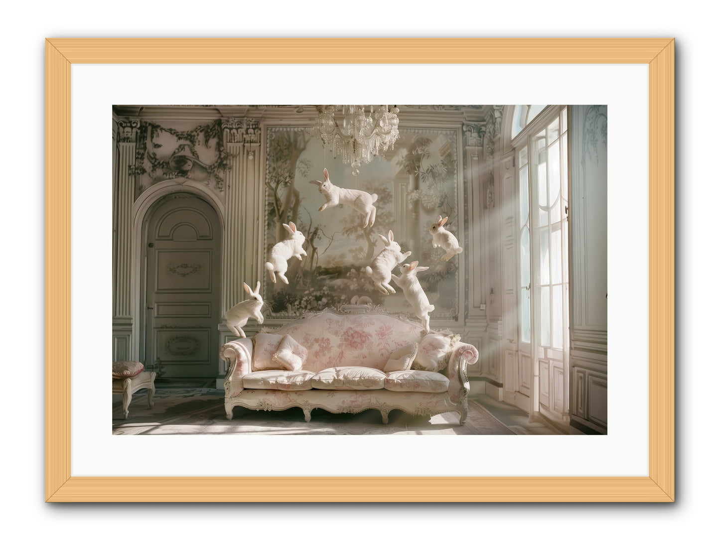 Joie De Vivre No. 2 -- Framed Print - Natural 24x16
