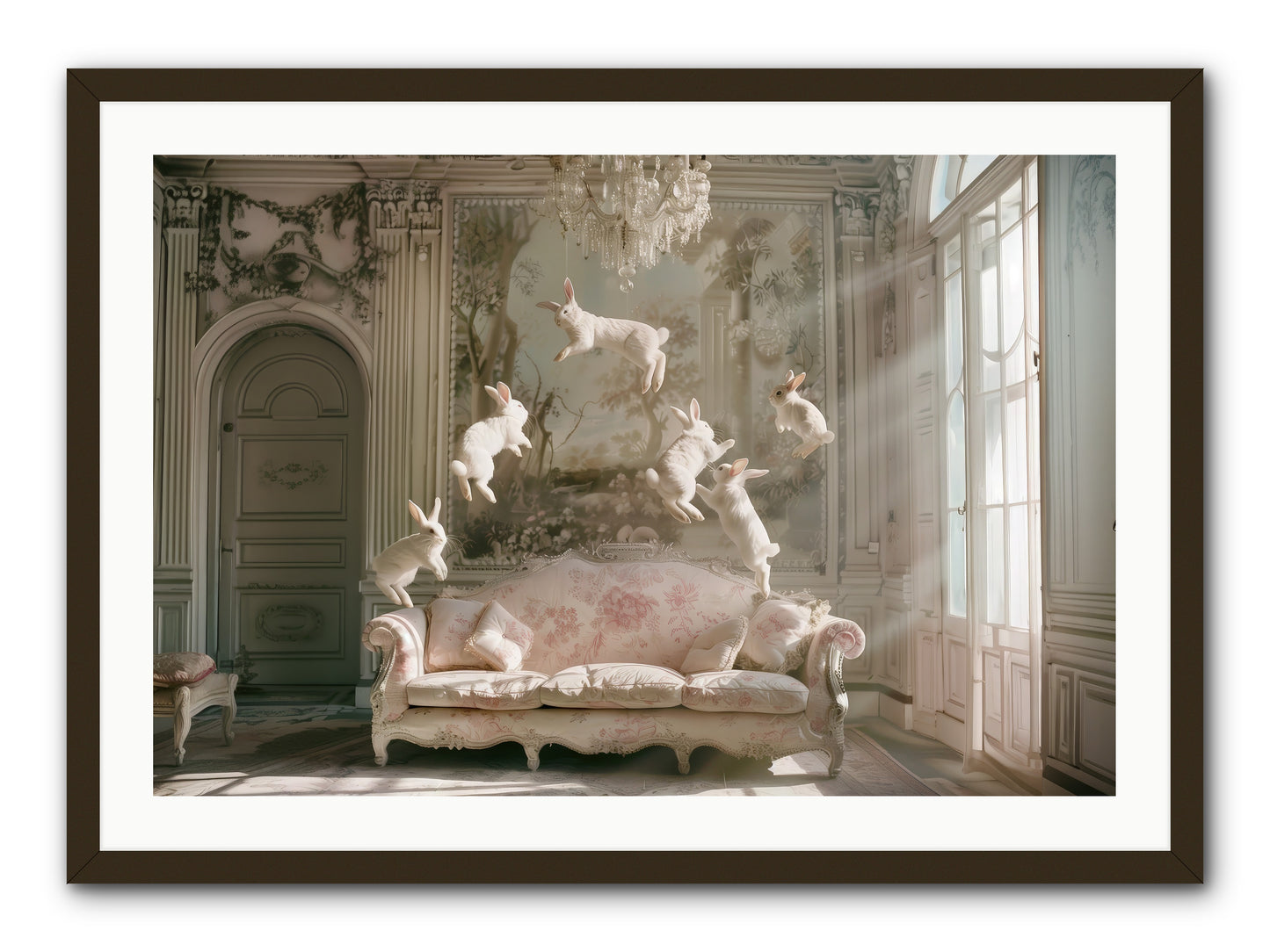 Joie De Vivre No. 2 -- Framed Print - Black 36x24