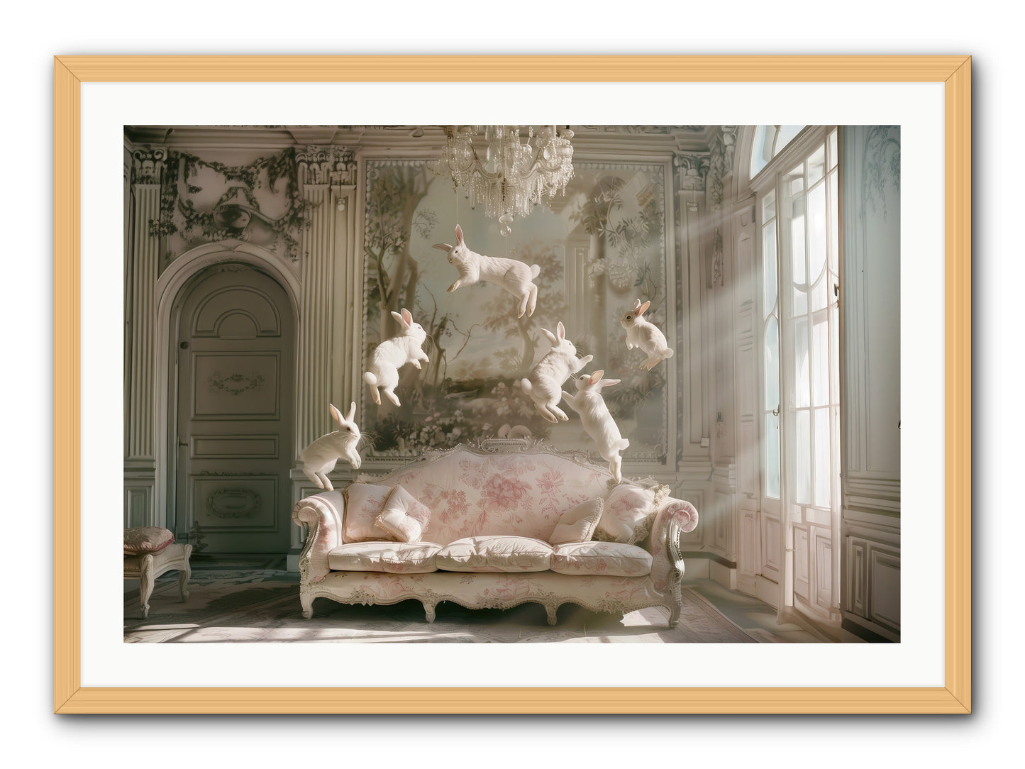 Joie De Vivre No. 2 -- Framed Print - Natural 36x24