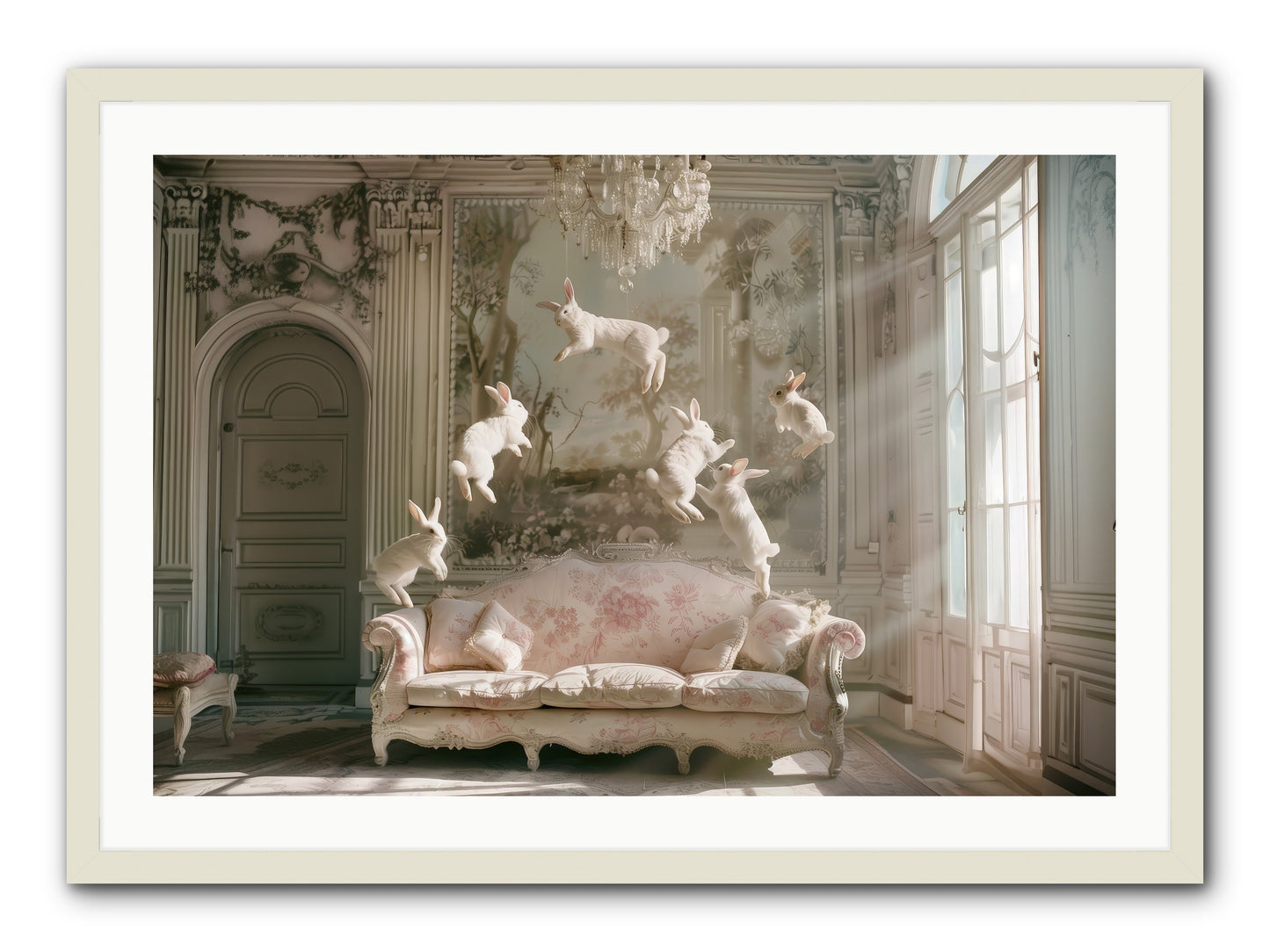 Joie De Vivre No. 2 -- Framed Print - White 36x24