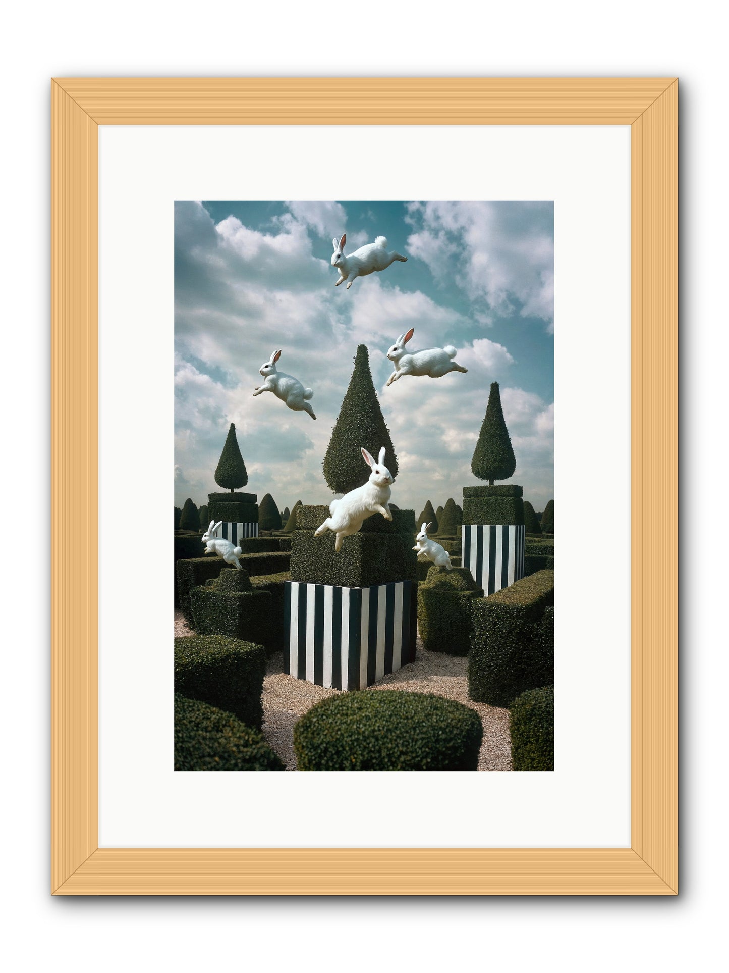 Jolly Good Time No. 1 -- Framed Print - Natural 10x15