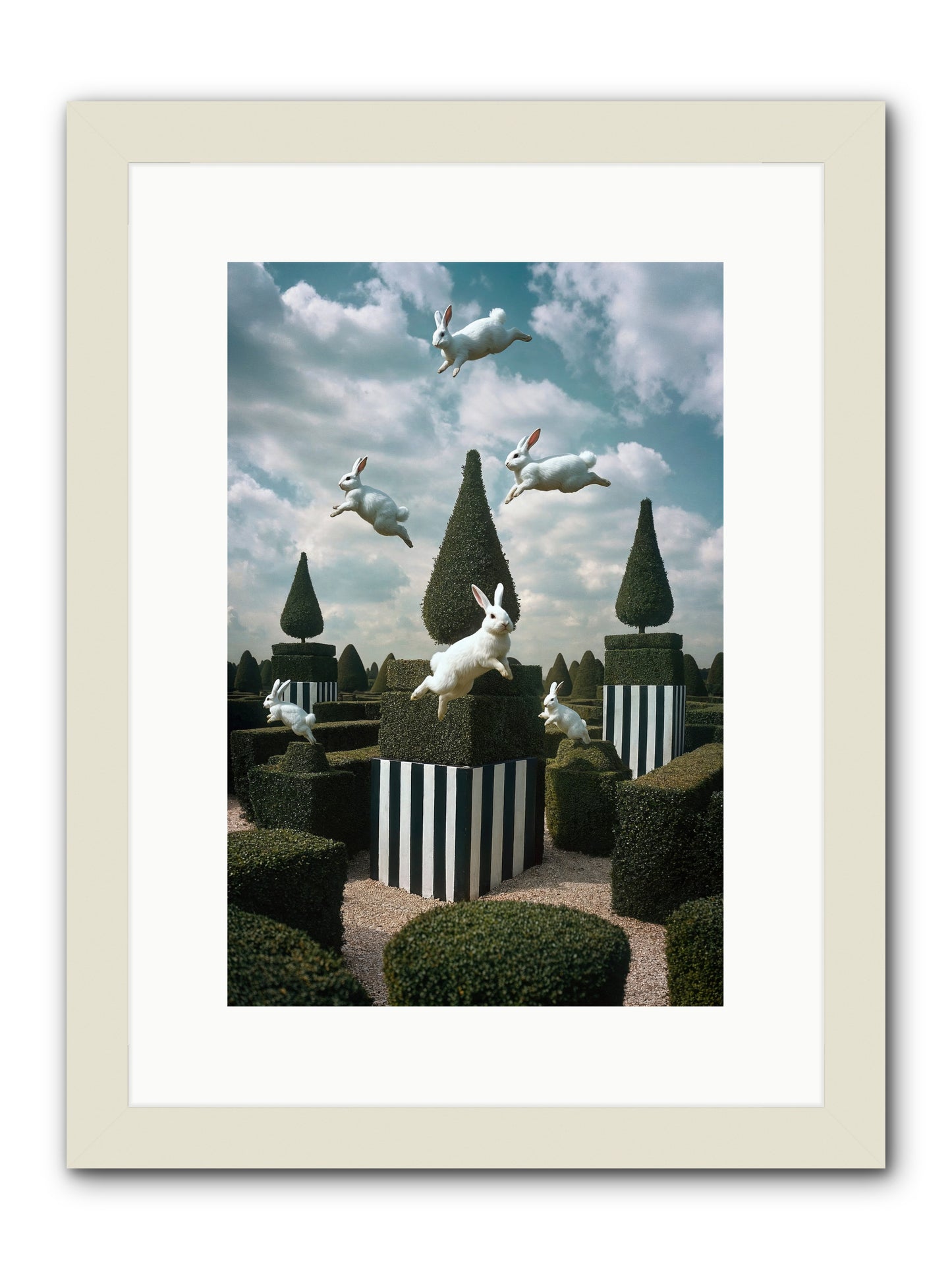 Jolly Good Time No. 1 -- Framed Print - White 10x15