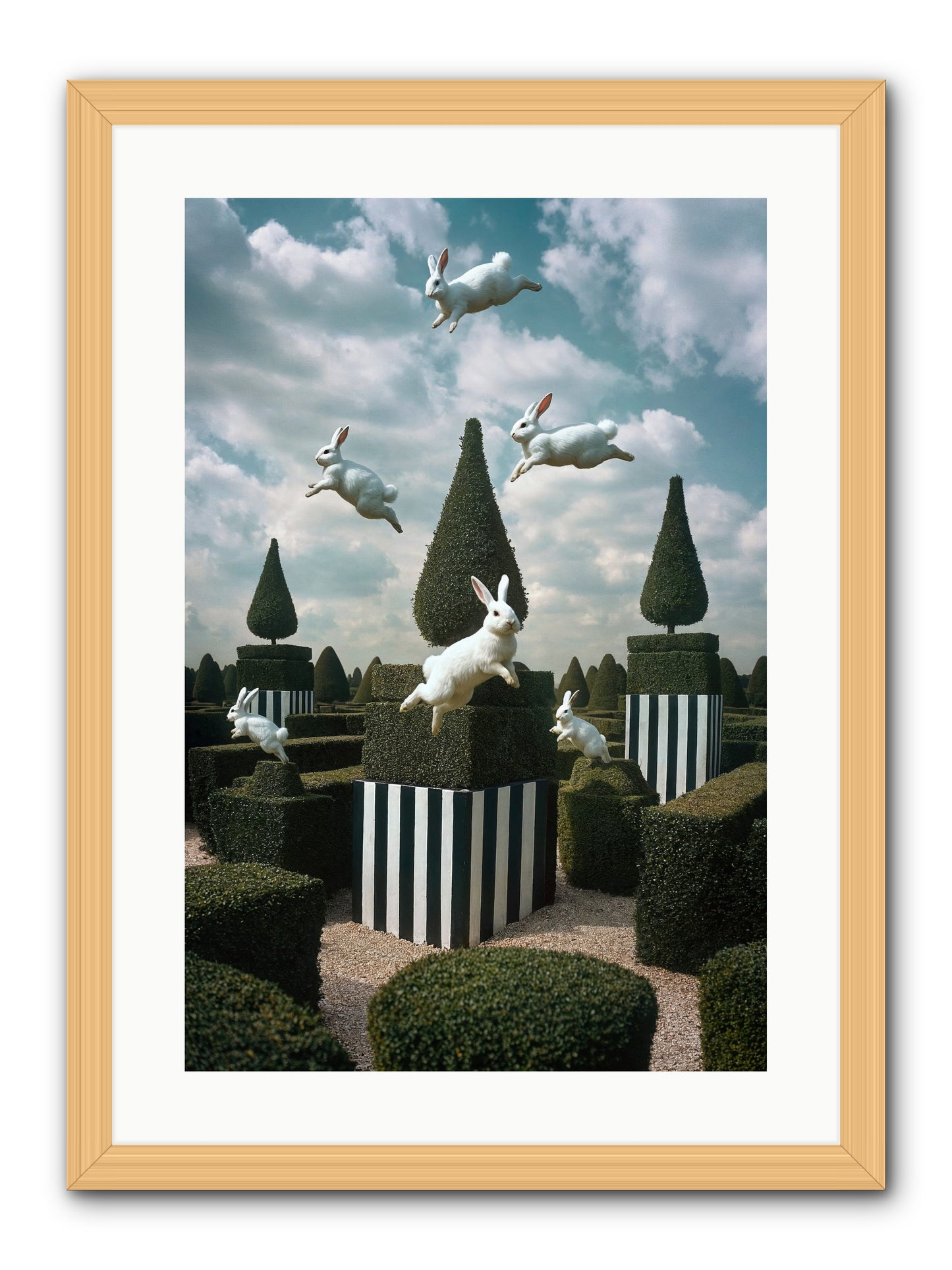 Jolly Good Time No. 1 -- Framed Print - Natural 16x24