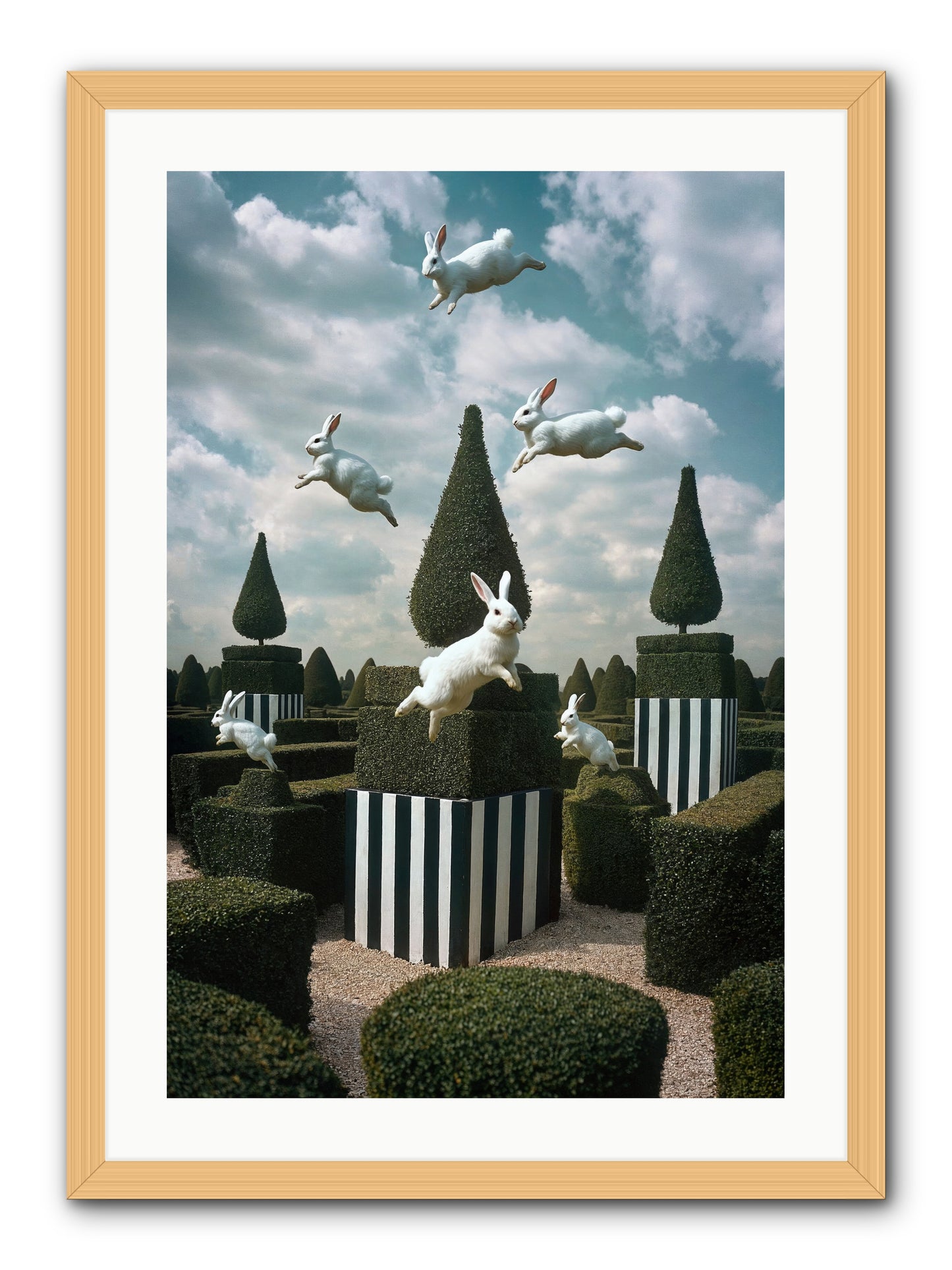 Jolly Good Time No. 1 -- Framed Print - Natural 20x30