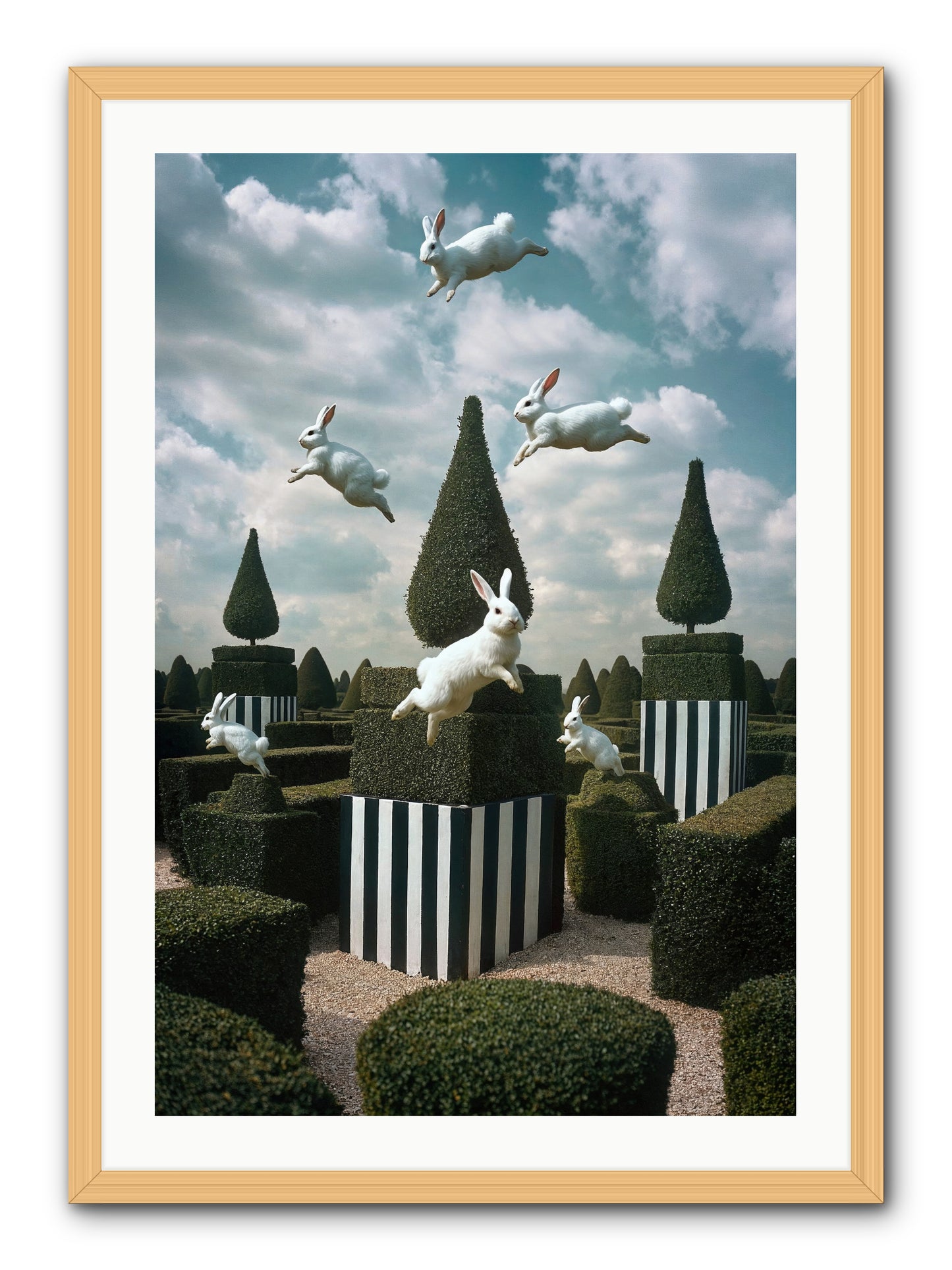 Jolly Good Time No. 1 -- Framed Print - Natural 24x36