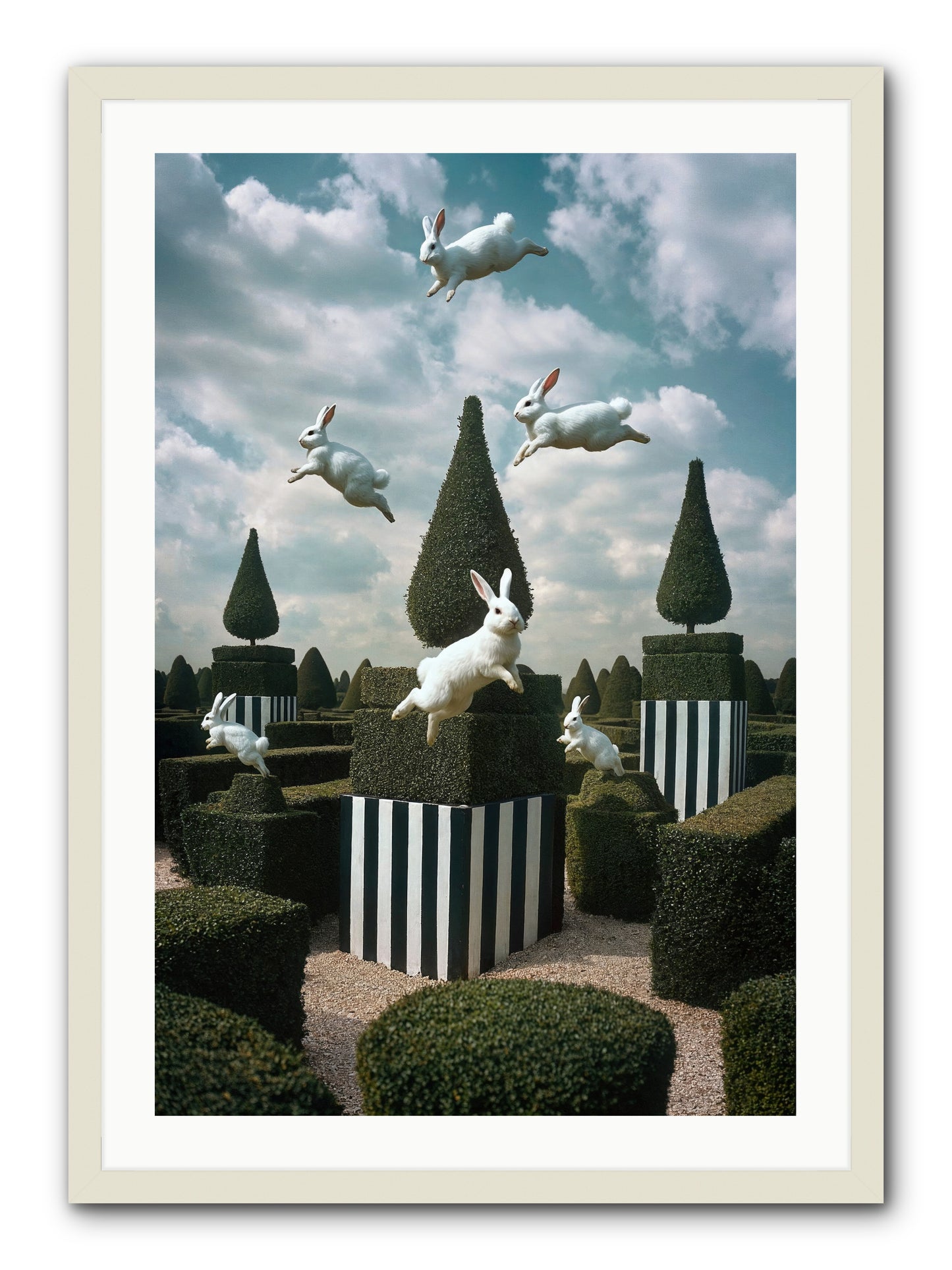 Jolly Good Time No. 1 -- Framed Print - White 24x36