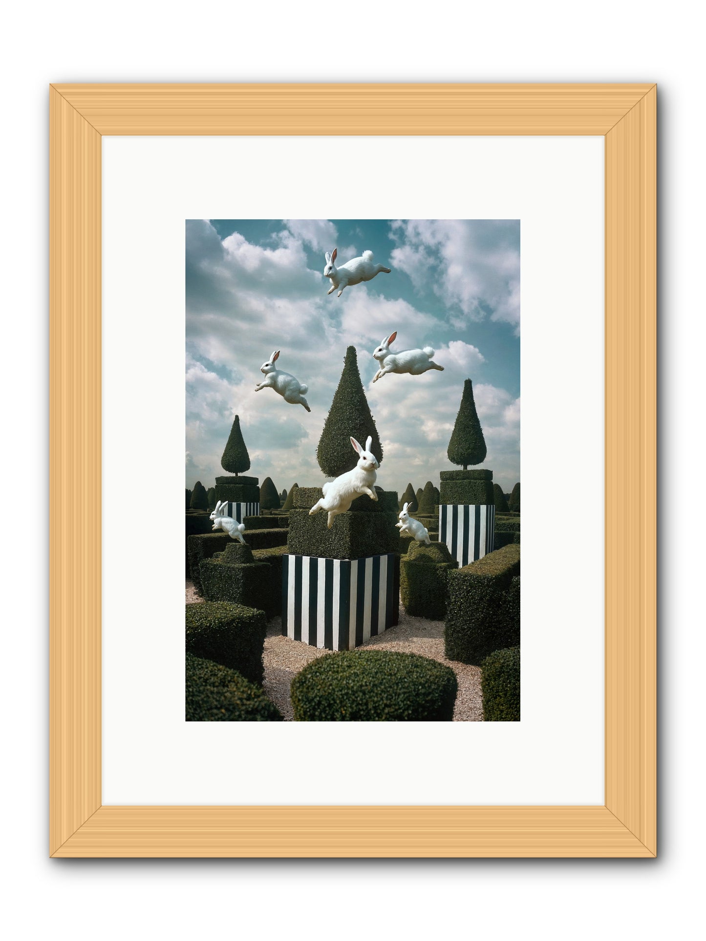 Jolly Good Time No. 1 -- Framed Print - Natural 8x12
